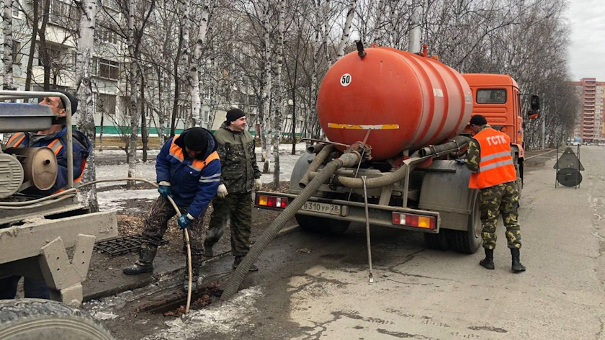 Дождевые колодцы в Благовещенске начнут открывать на текущей неделе