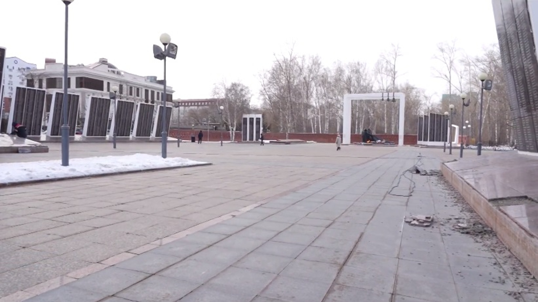 Тюменскую площадь Памяти обновят к юбилею Победы