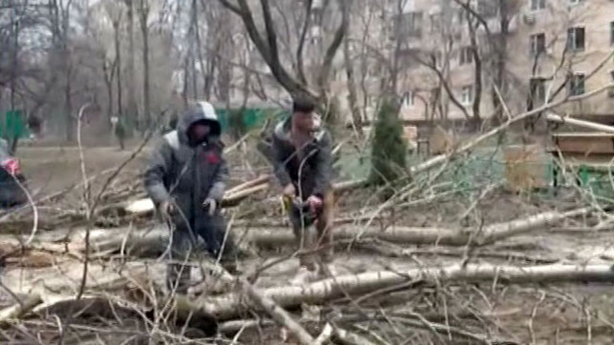 На Москву обрушился 9-балльный шторм