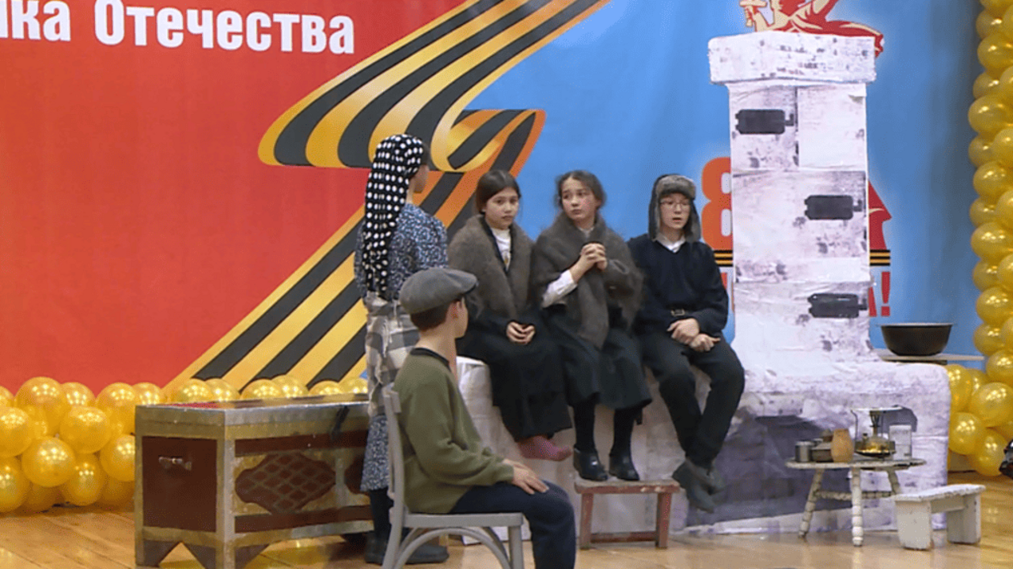 В Ногайском районе прошел конкурс театральных постановок с символичным названием "Во славу Отечества"
