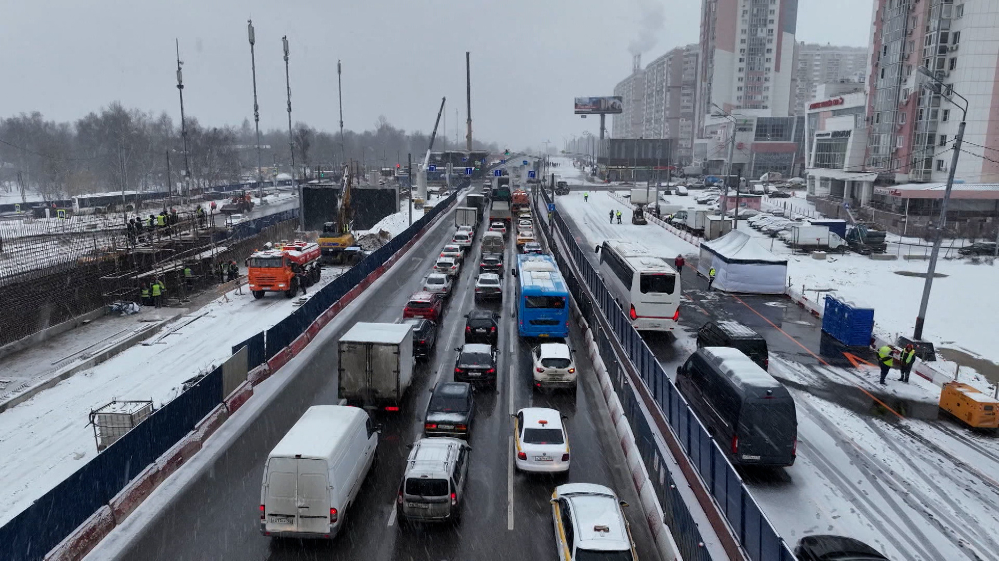 Вдоль основного хода Варшавского шоссе появится современный путепровод