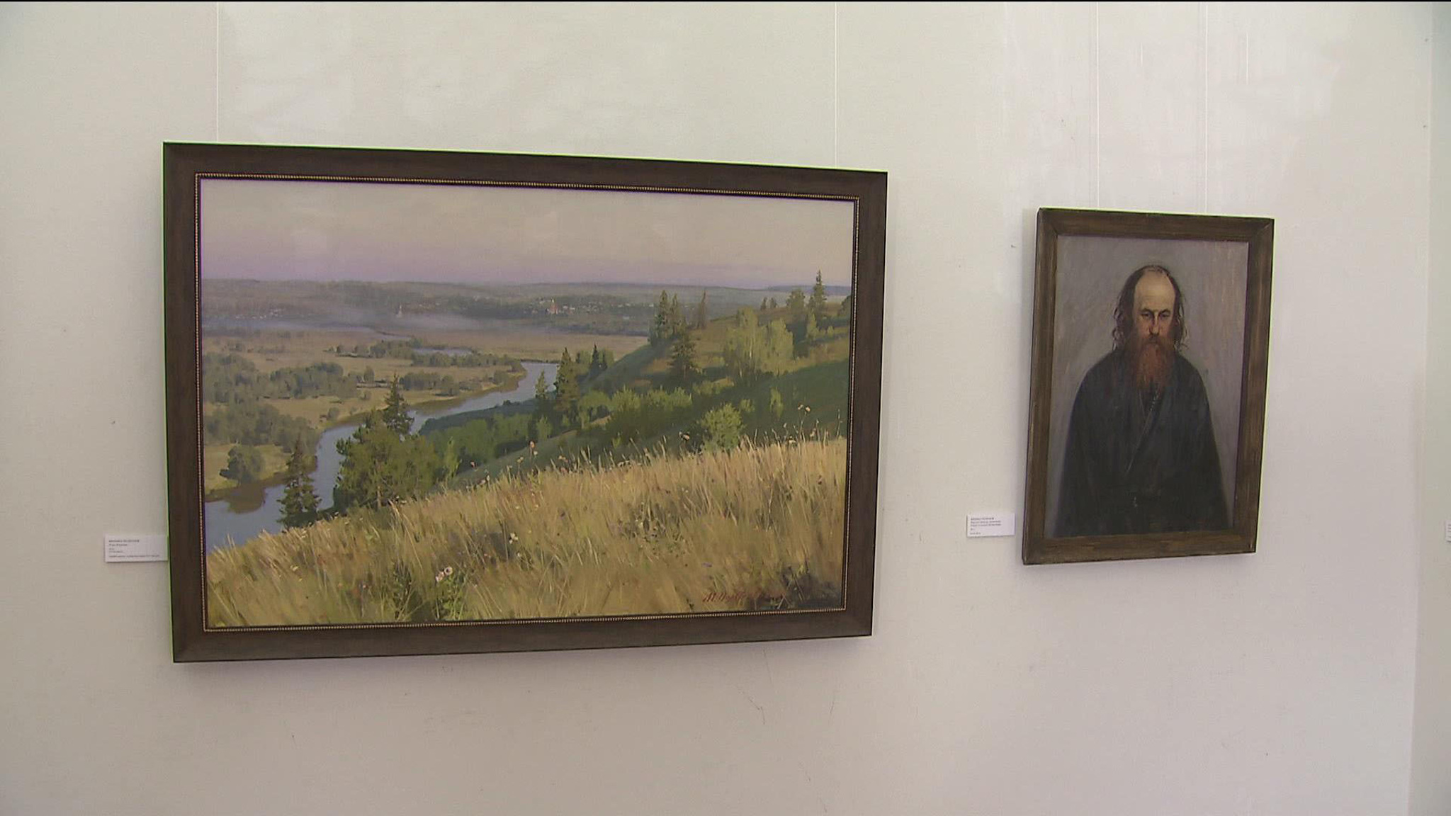 В Российской академии художеств проходит выставка Михаила Полетаева