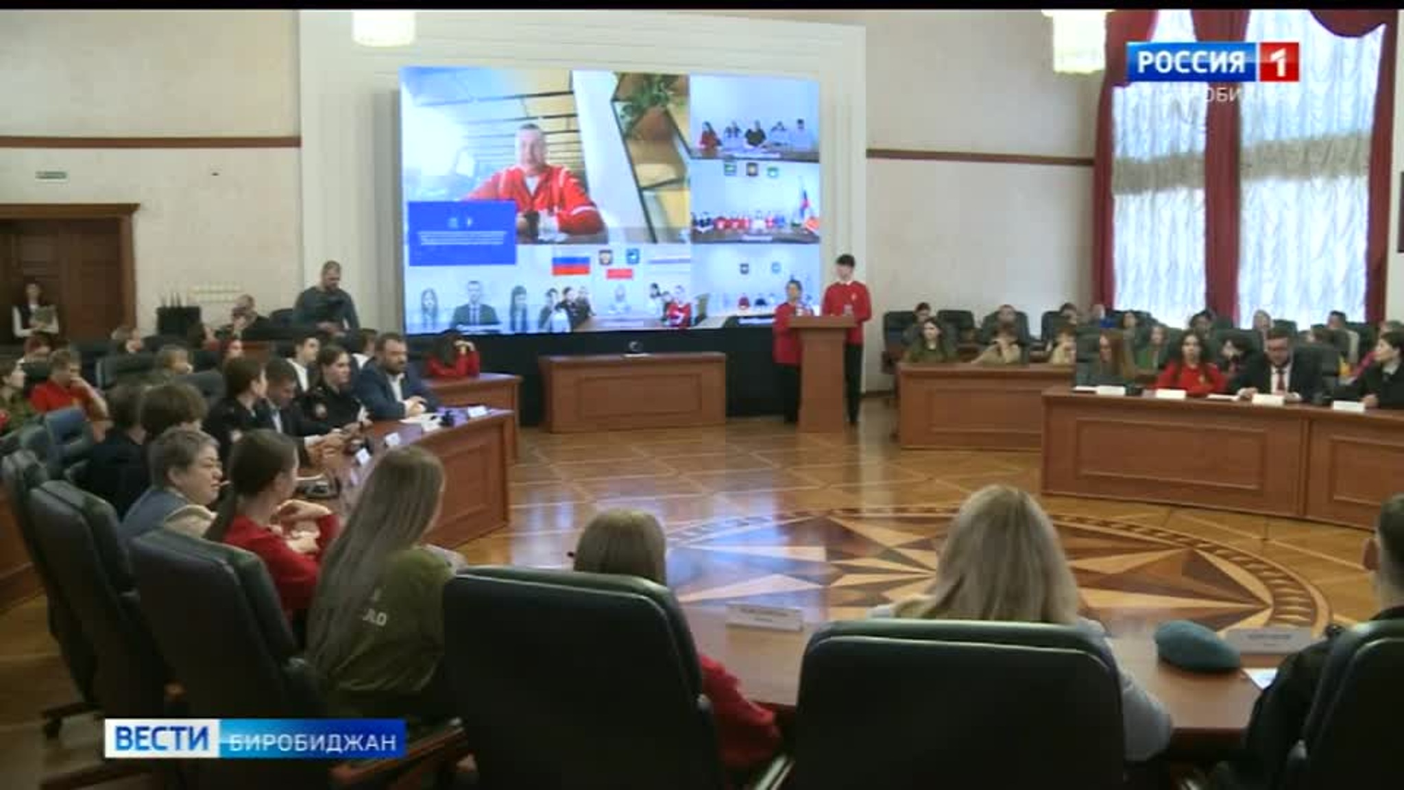Руководитель автономии и председатель правления «Движения первых» стали наставниками движения в ЕАО