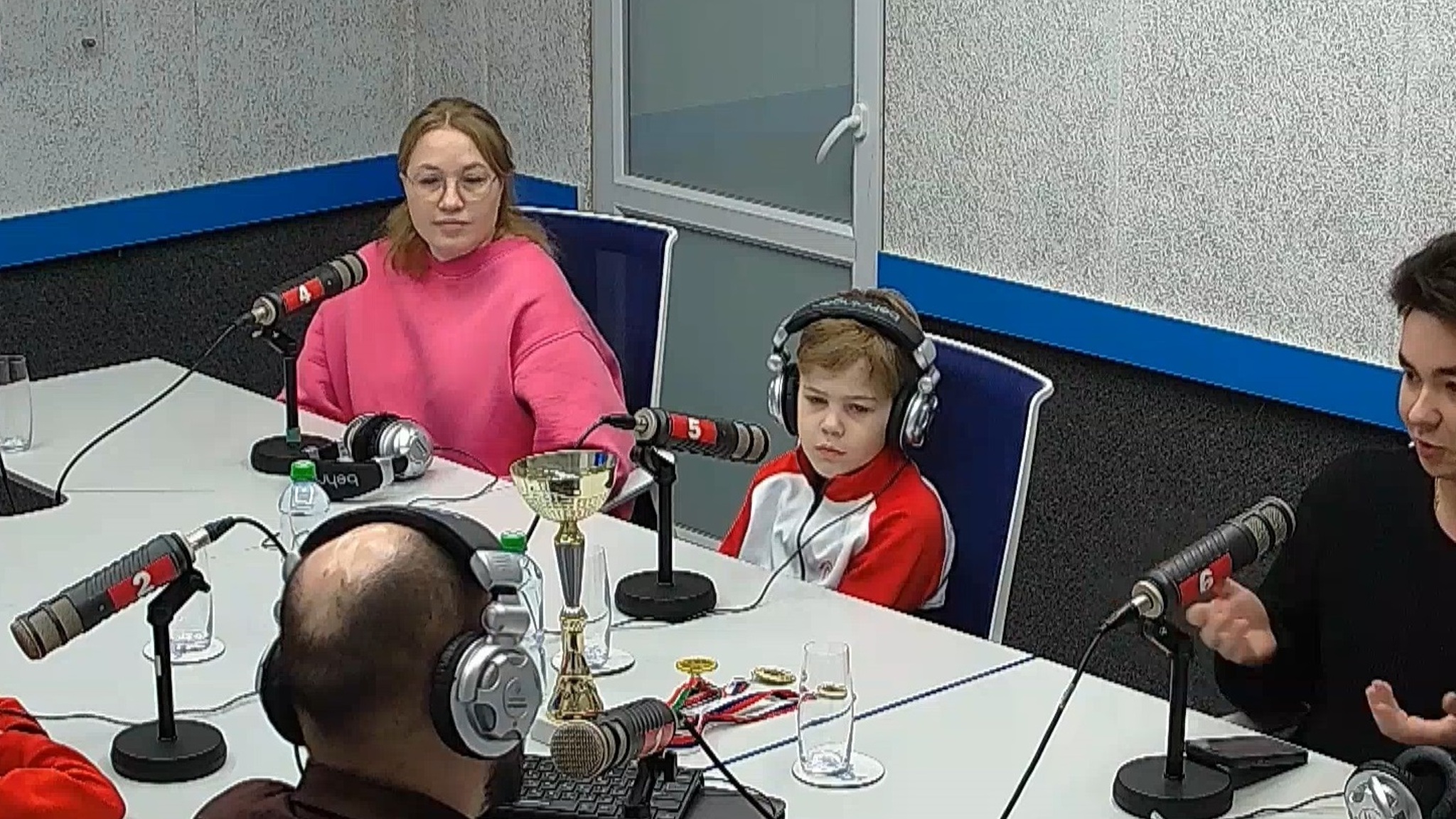 Юные триатлонисты стали гостями радиоэфира в преддверии чемпионата и первенства Марий Эл