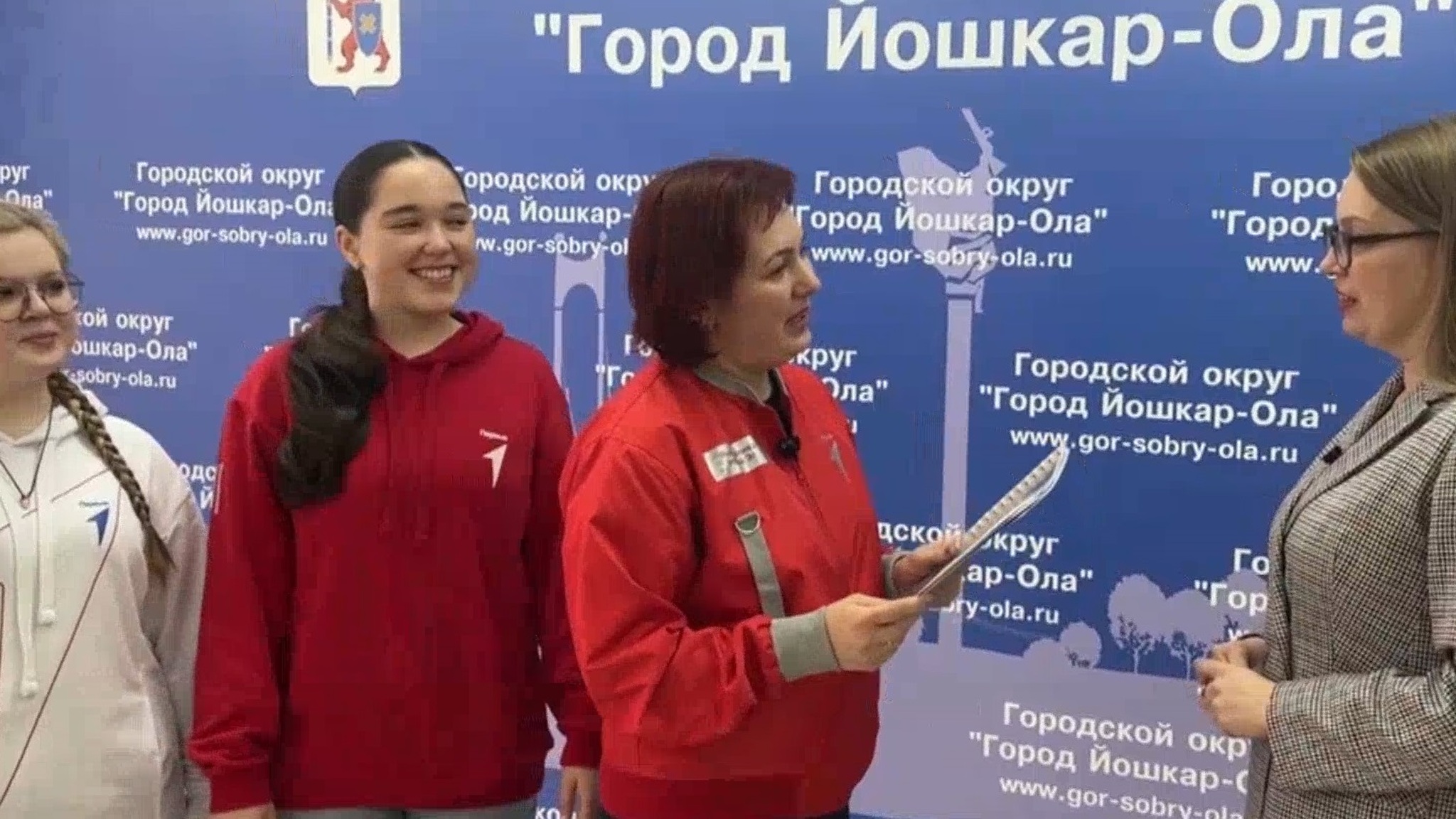 Активисты "Движения первых" предложили сделать "Бело-сине-красное сердце Марий Эл"