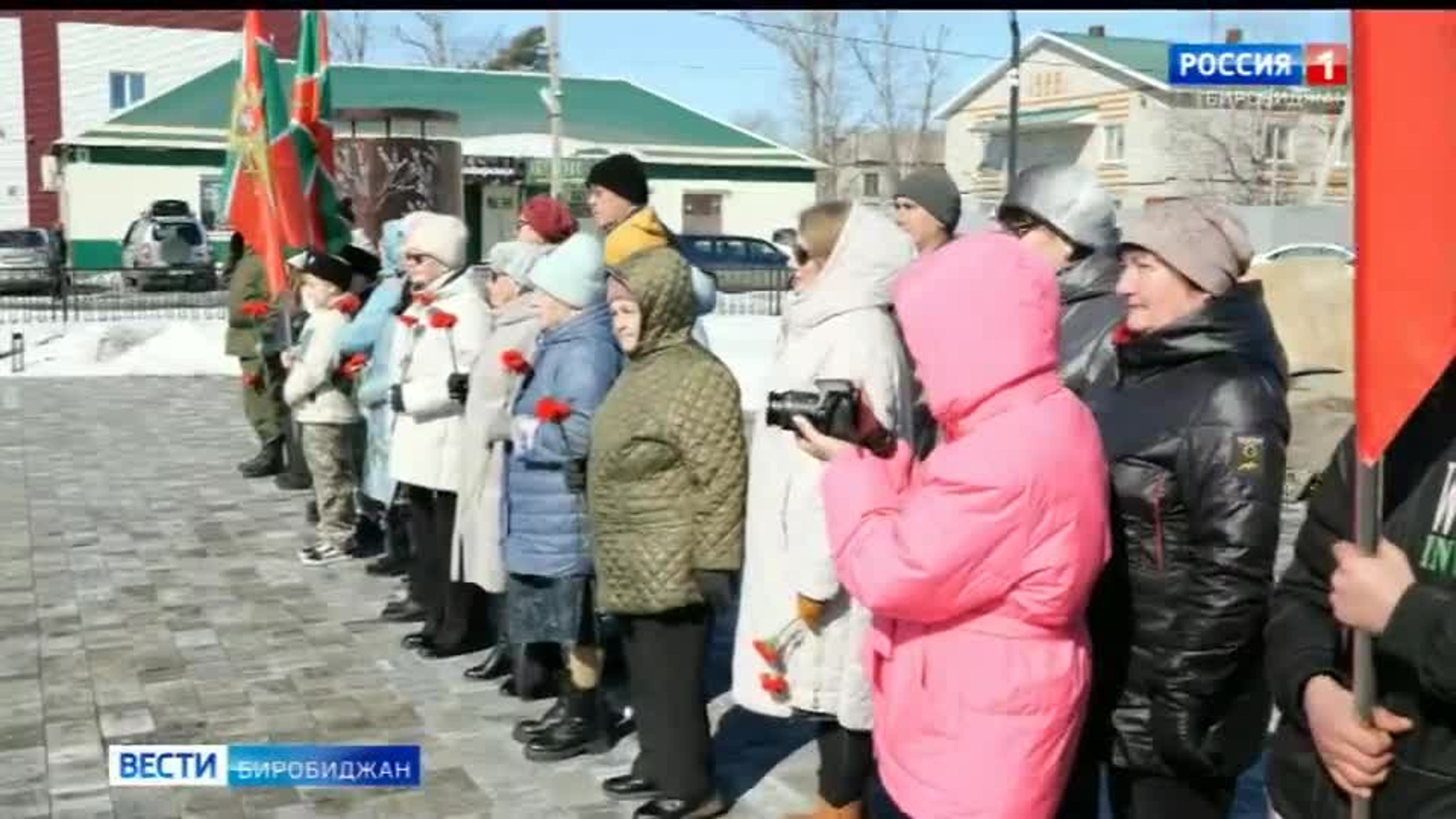 В ЕАО торжественно встретили Эстафету Победы