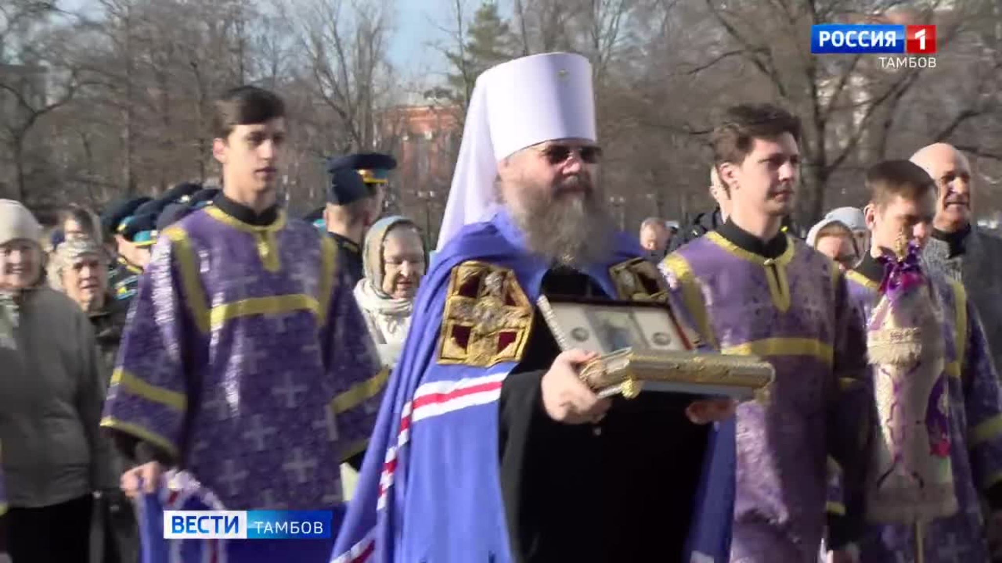 Православные верующие отмечают Благовещение