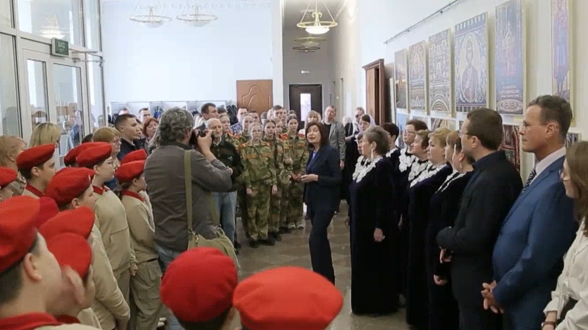 Выставка "Воин. Миротворец. Молитвенник" открылась в Музее истории православия в Йошкар-Оле