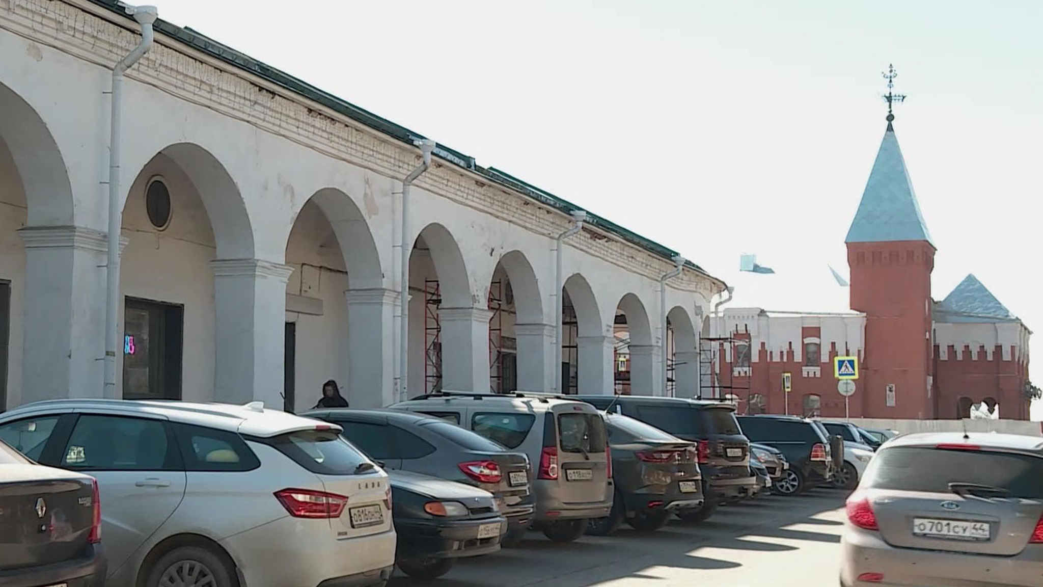 В Костроме завершается реставрация Мучных рядов
