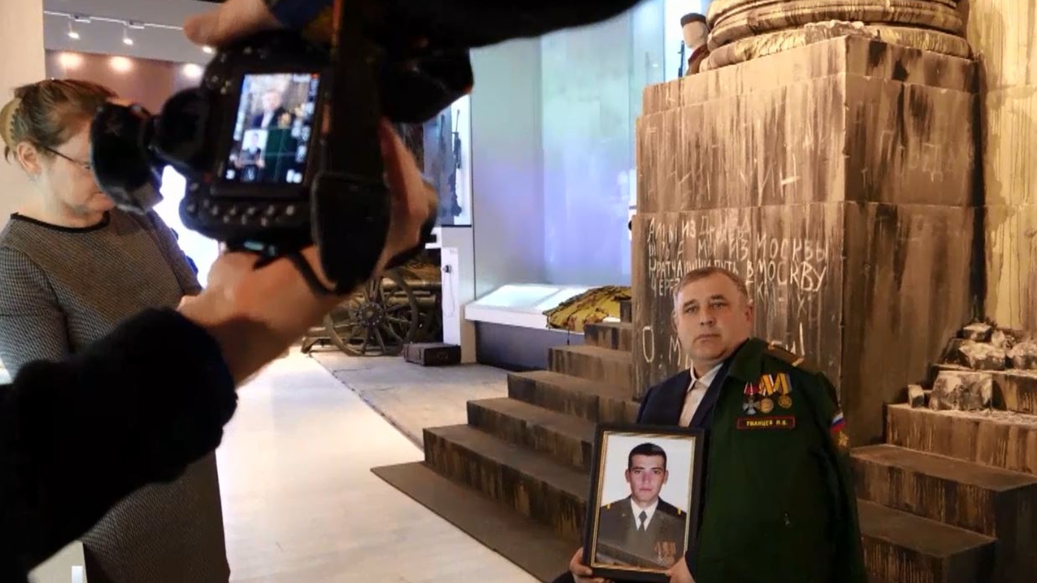 Третью фотосессию провели для проекта "Отец героя" в Йошкар-Оле