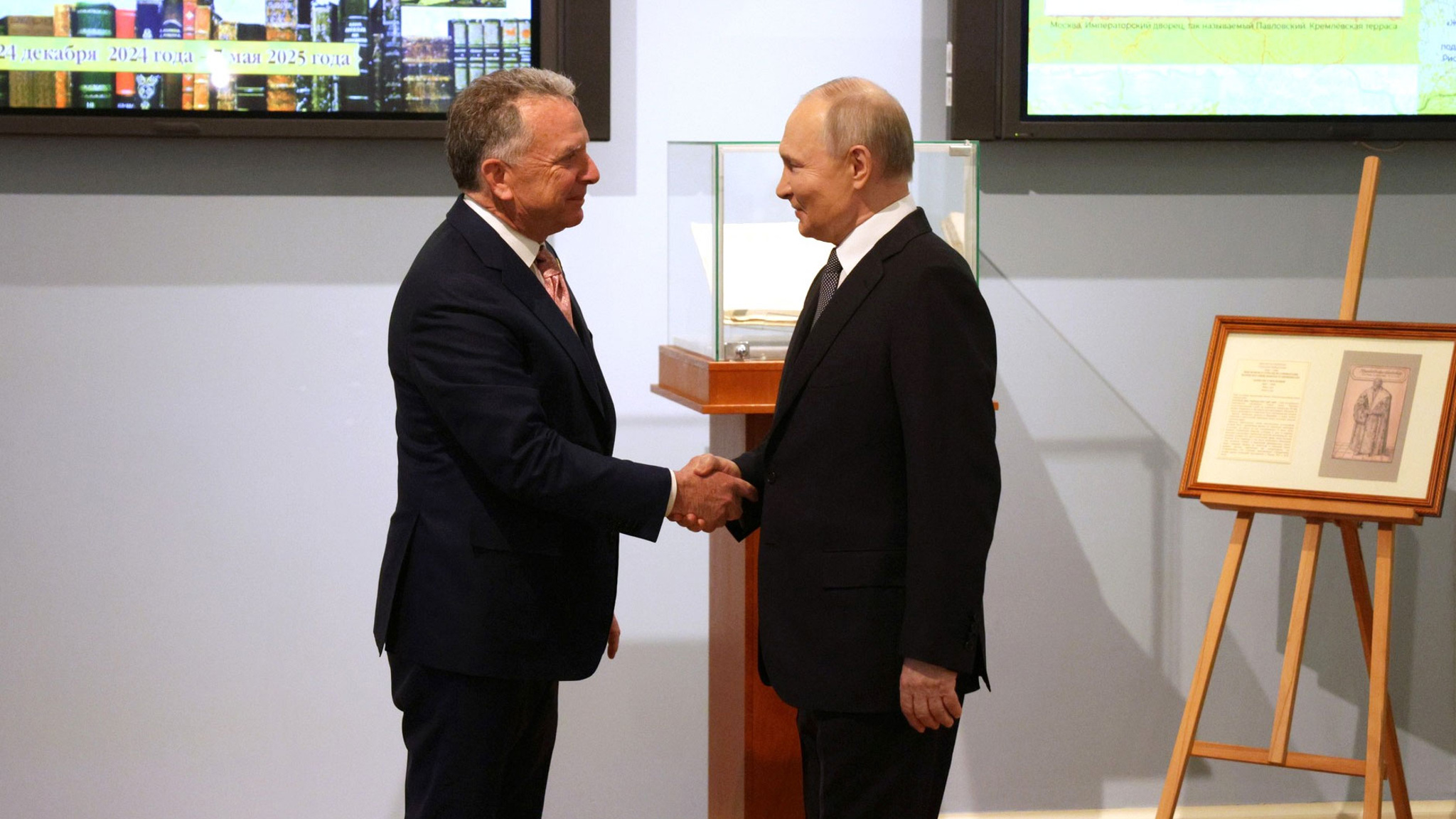 Путин приветствовал Уиткоффа на третьей встрече по-английски