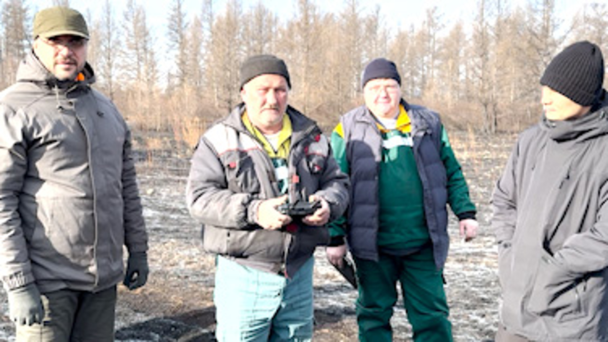 Губернатор Забайкалья Александр Осипов работает на пожарах в Читинском округе