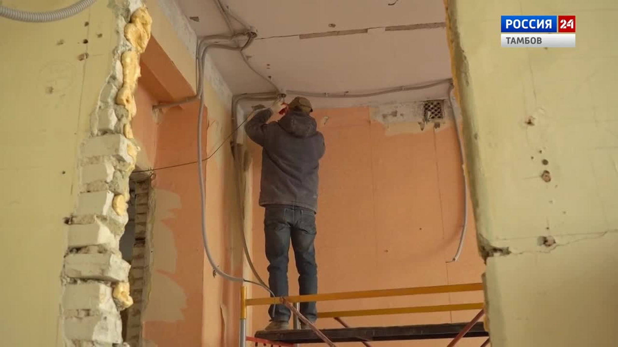 В колледже имени Солнцева приступили к капитальному ремонту одного из корпусов