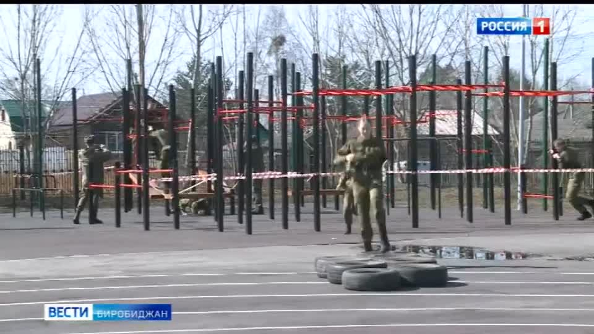 Военно-патриотическая игра "Зарница" прошла в Центре образования имени Пеллера