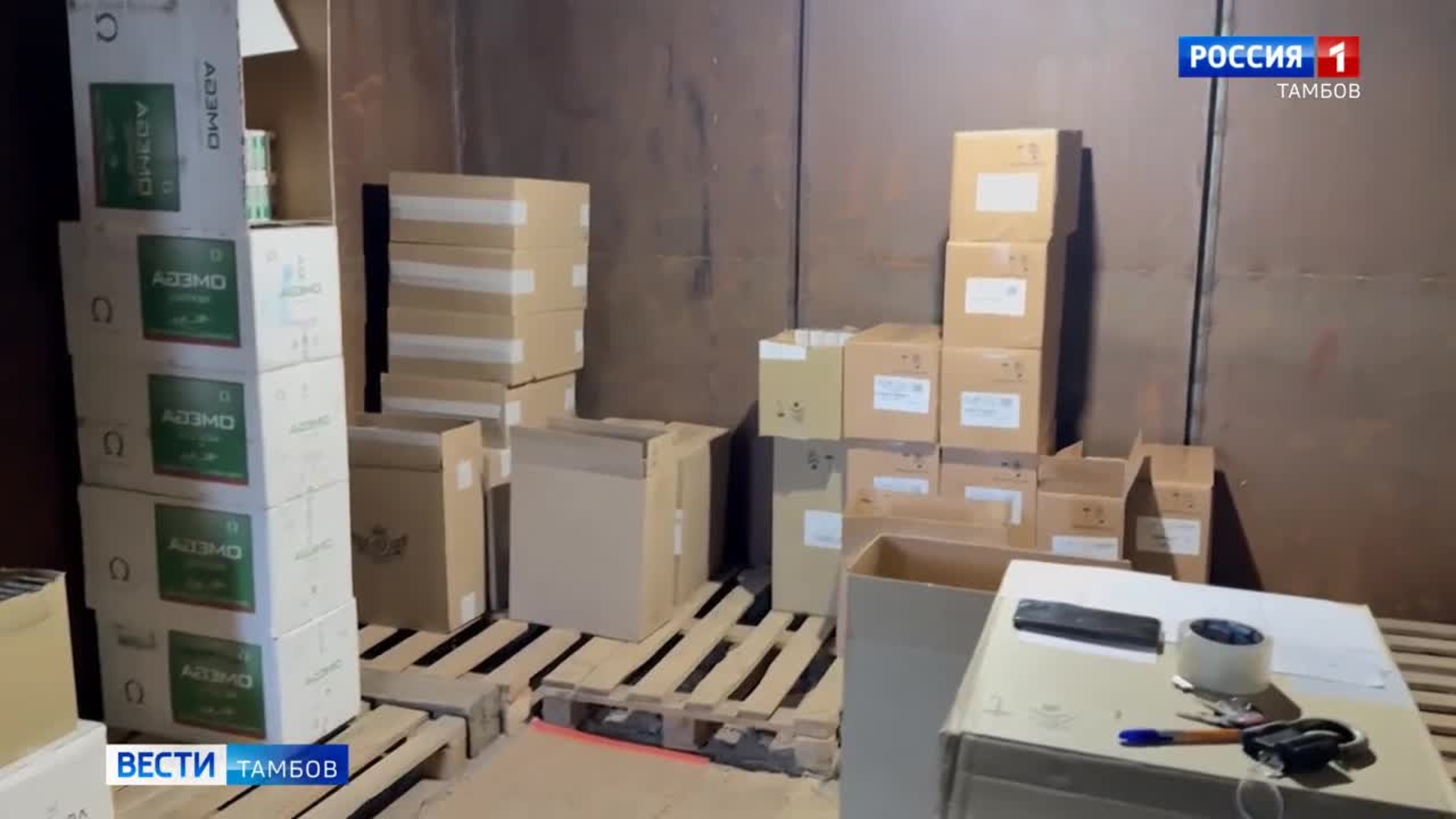 50 000 пачек контрафактных сигарет изъяли в Тамбове