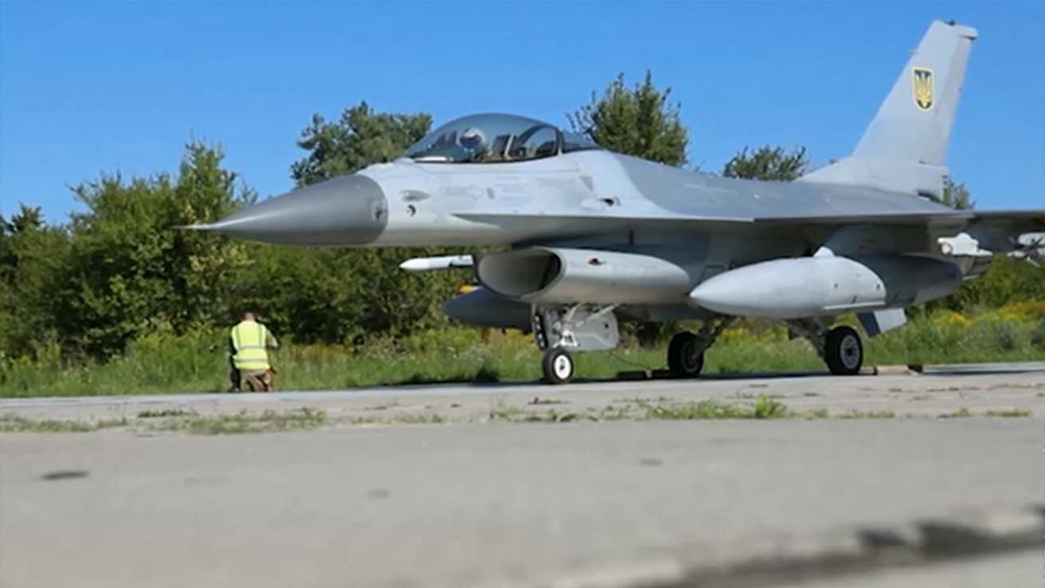 На вражеский F-16 поставили зенитную засаду