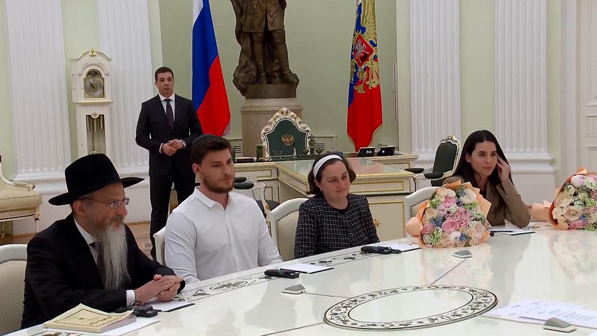 В Кремле приняли семью, которую вызволили из плена ХАМАС