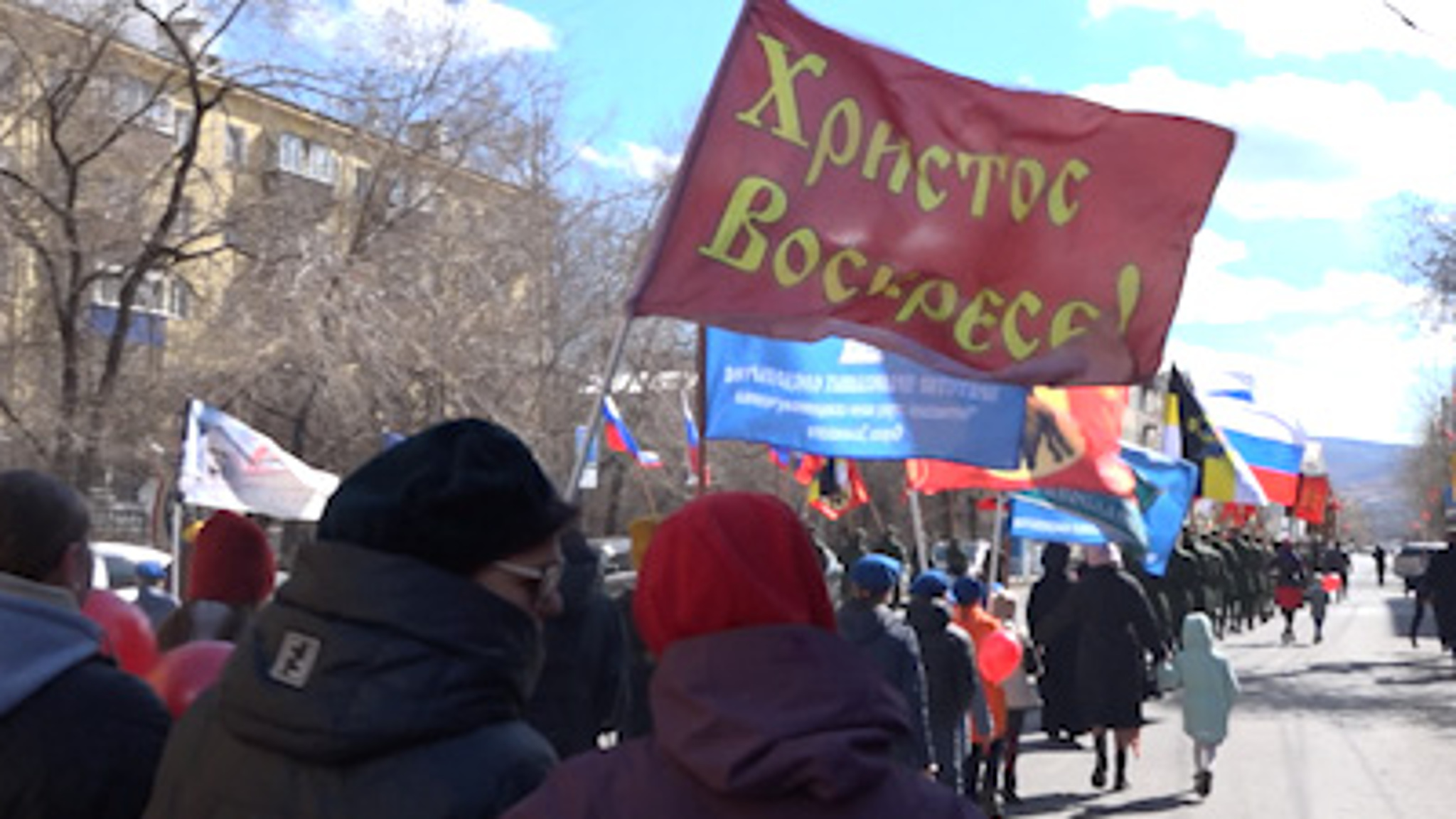 Пасхальный крестный ход прошёл в Чите