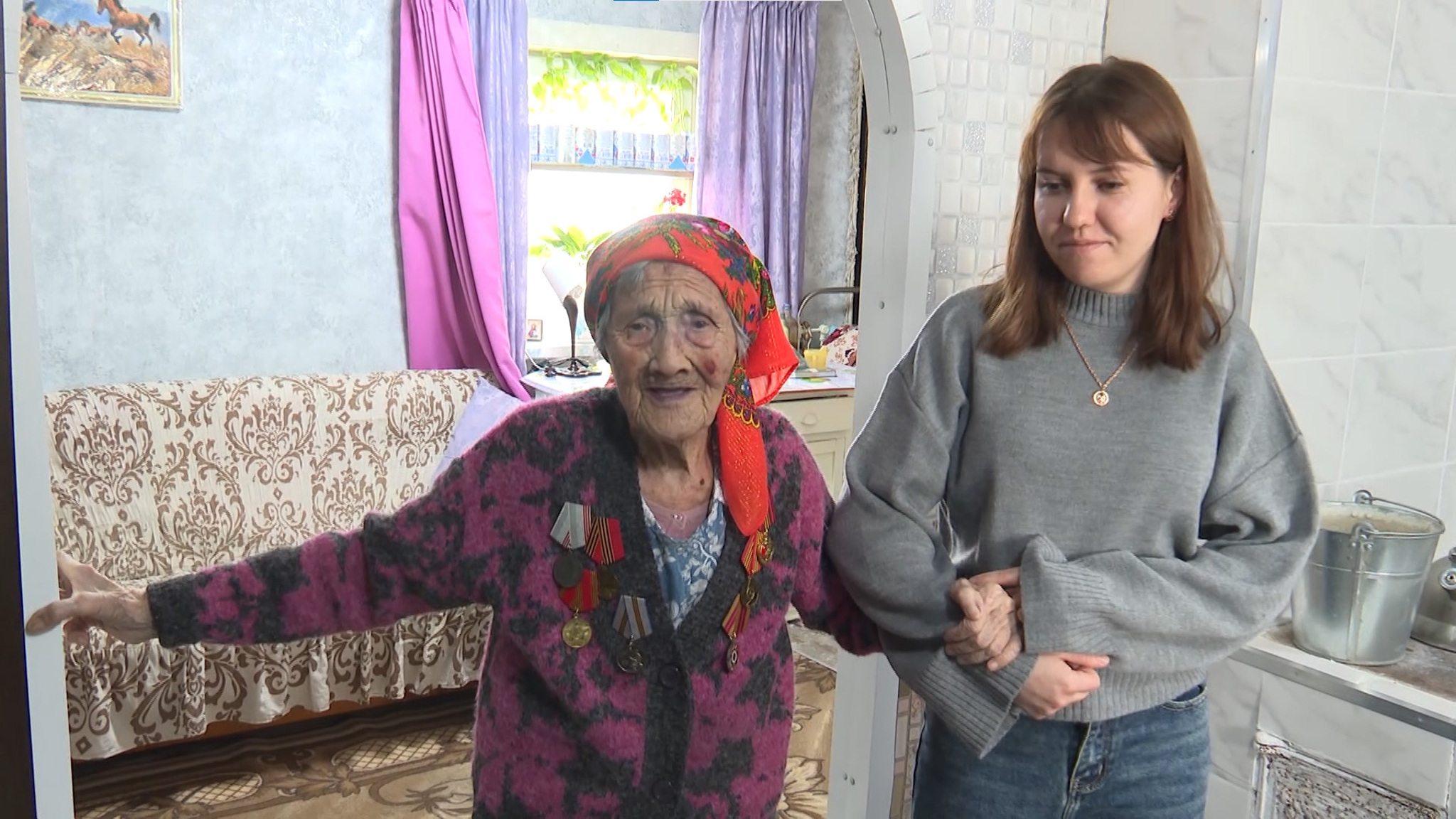 Жительница села Хила отмечает столетний юбилей