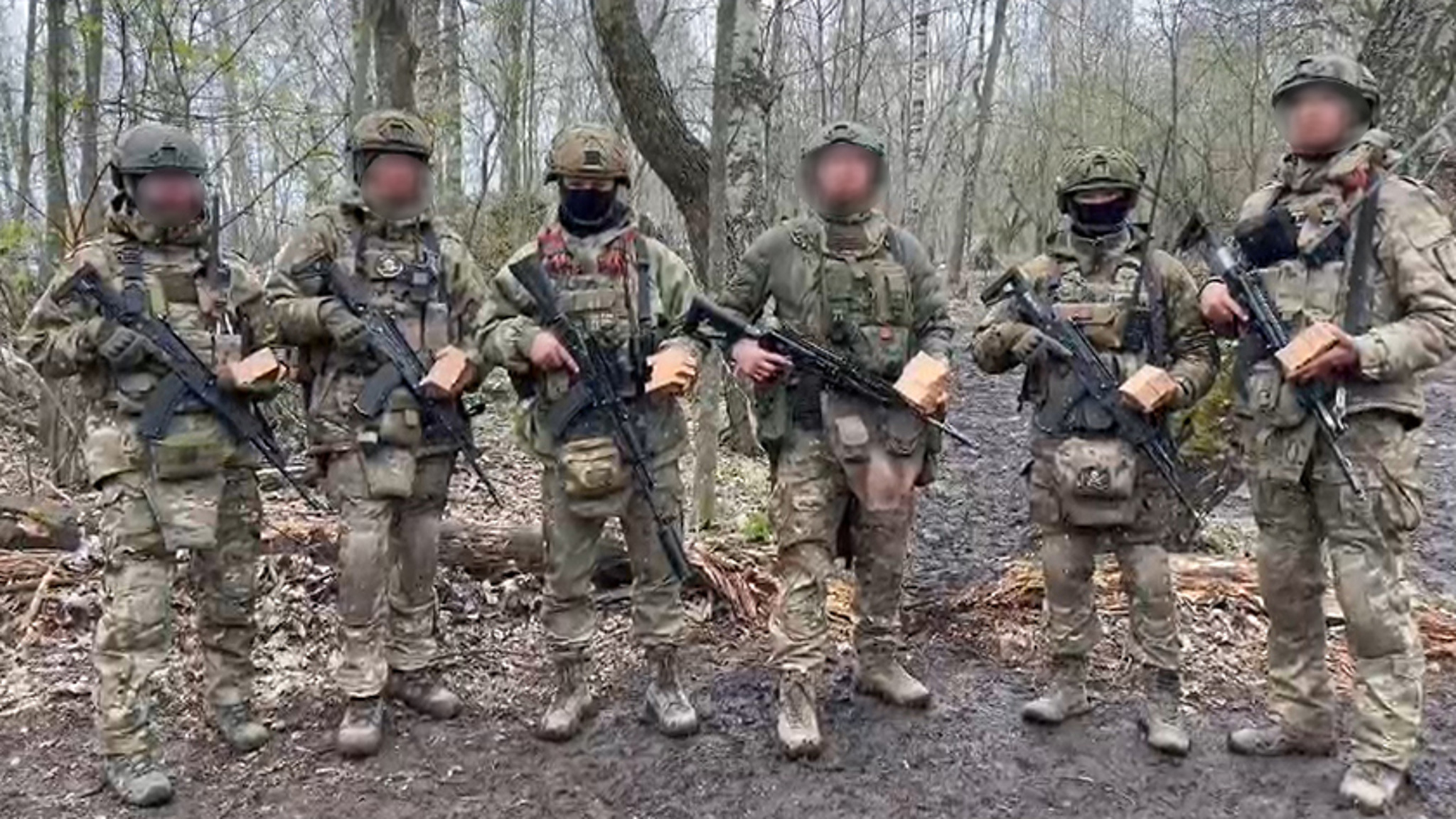 Амурские бойцы спецоперации передают благодарность волонтерам из Возжаевки