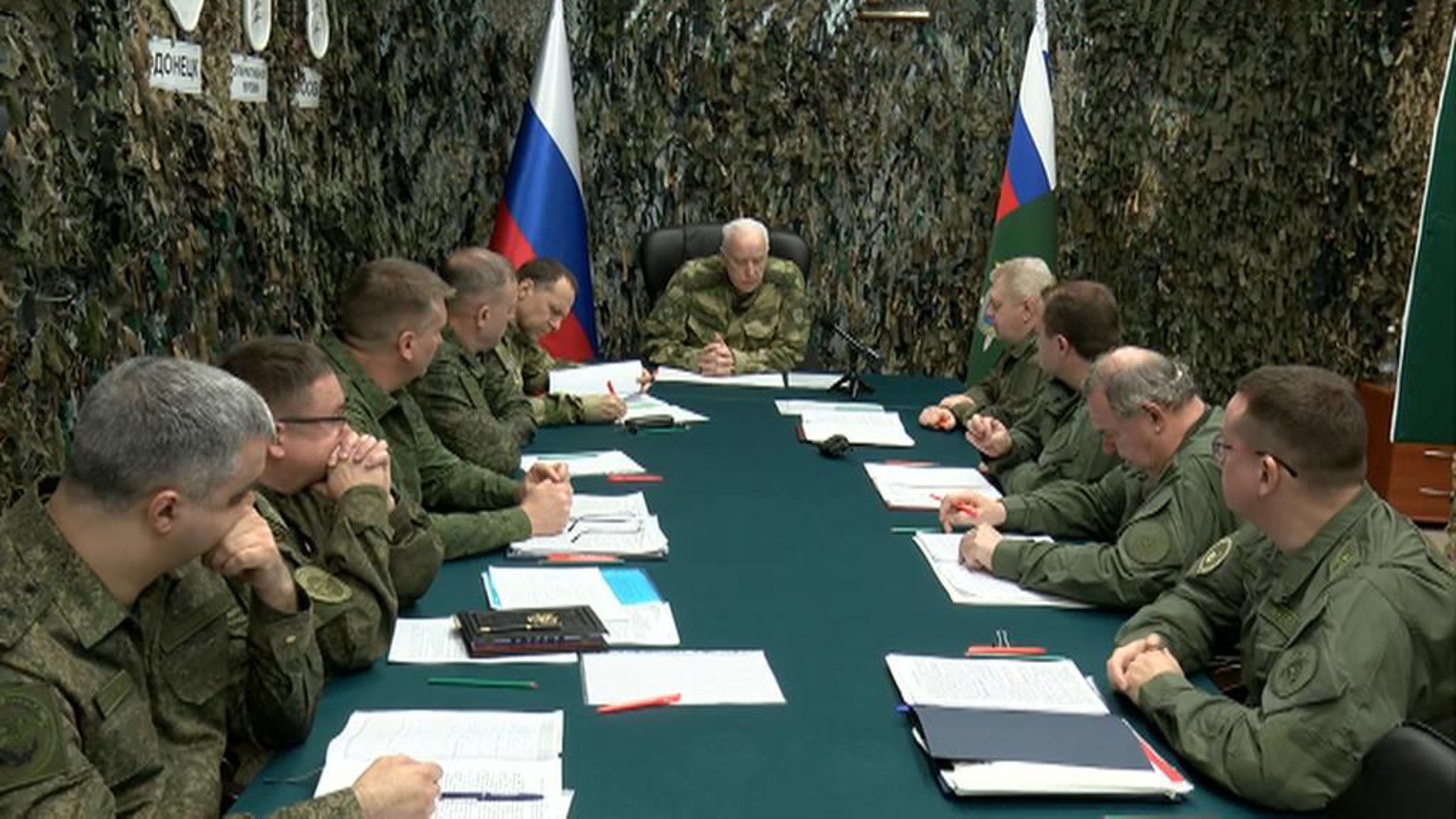 Александр Бастрыкин провел в Донецке рабочее совещание