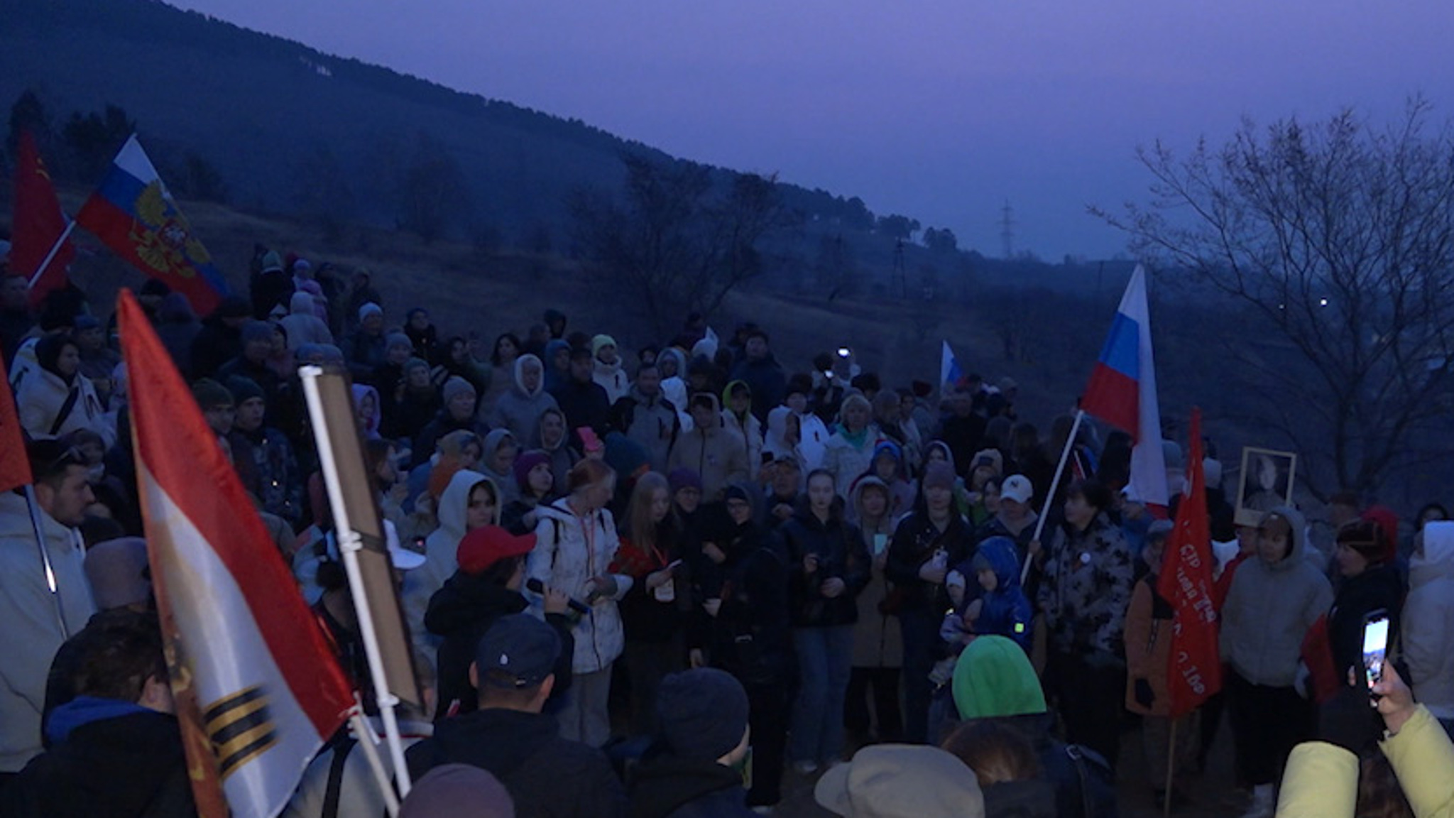 Рассвет Победы встретили в Чите