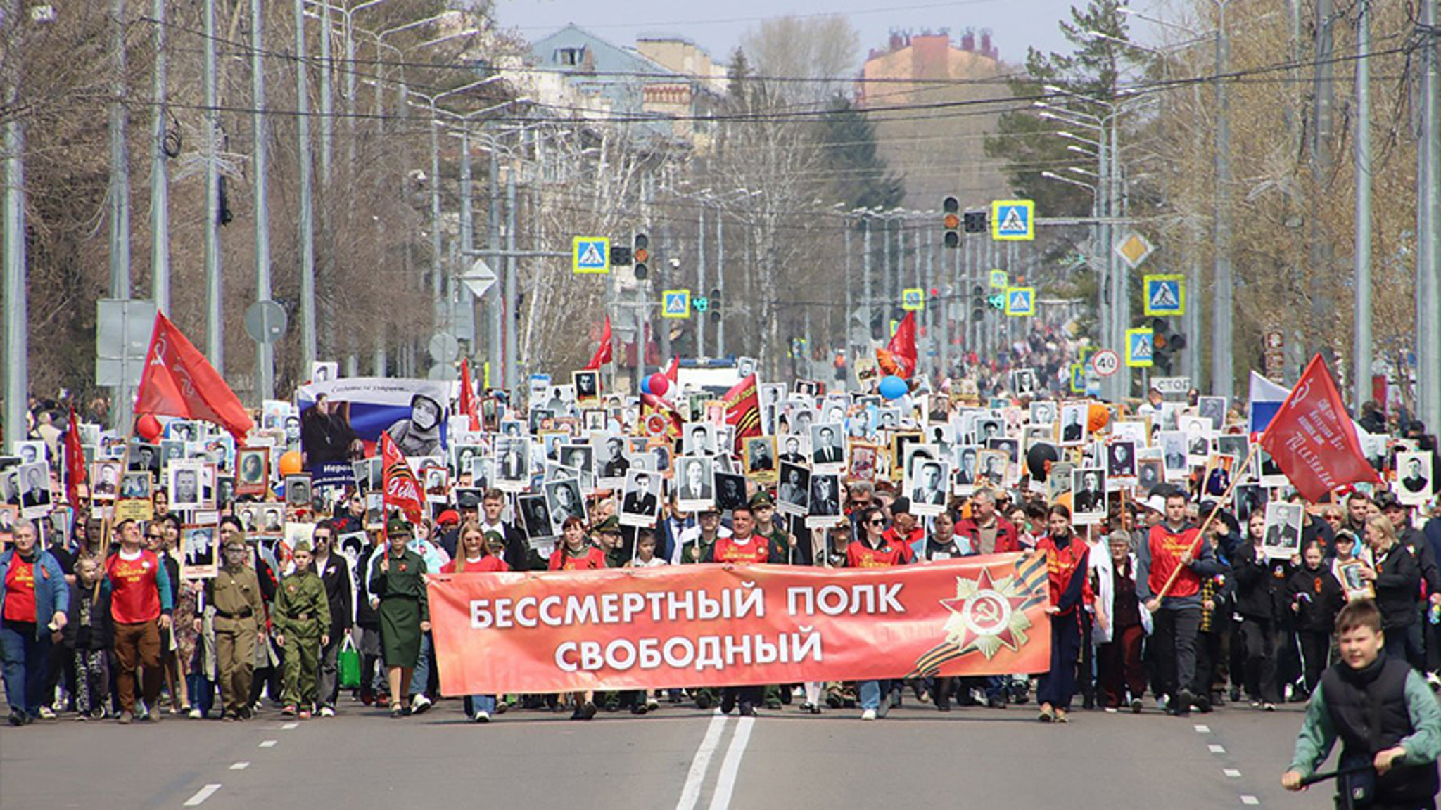 Праздничный дух охватил в День Победы всё Приамурье