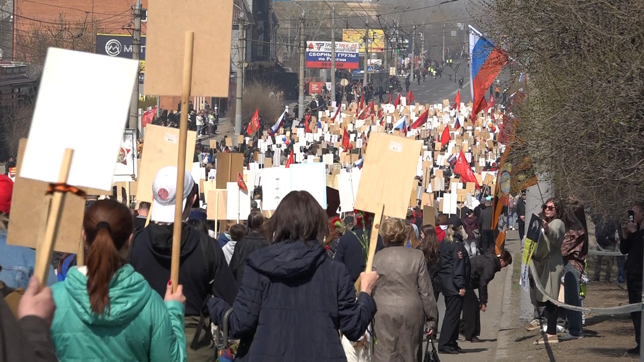 Как прошел «Бессмертный полк» в Забайкалье