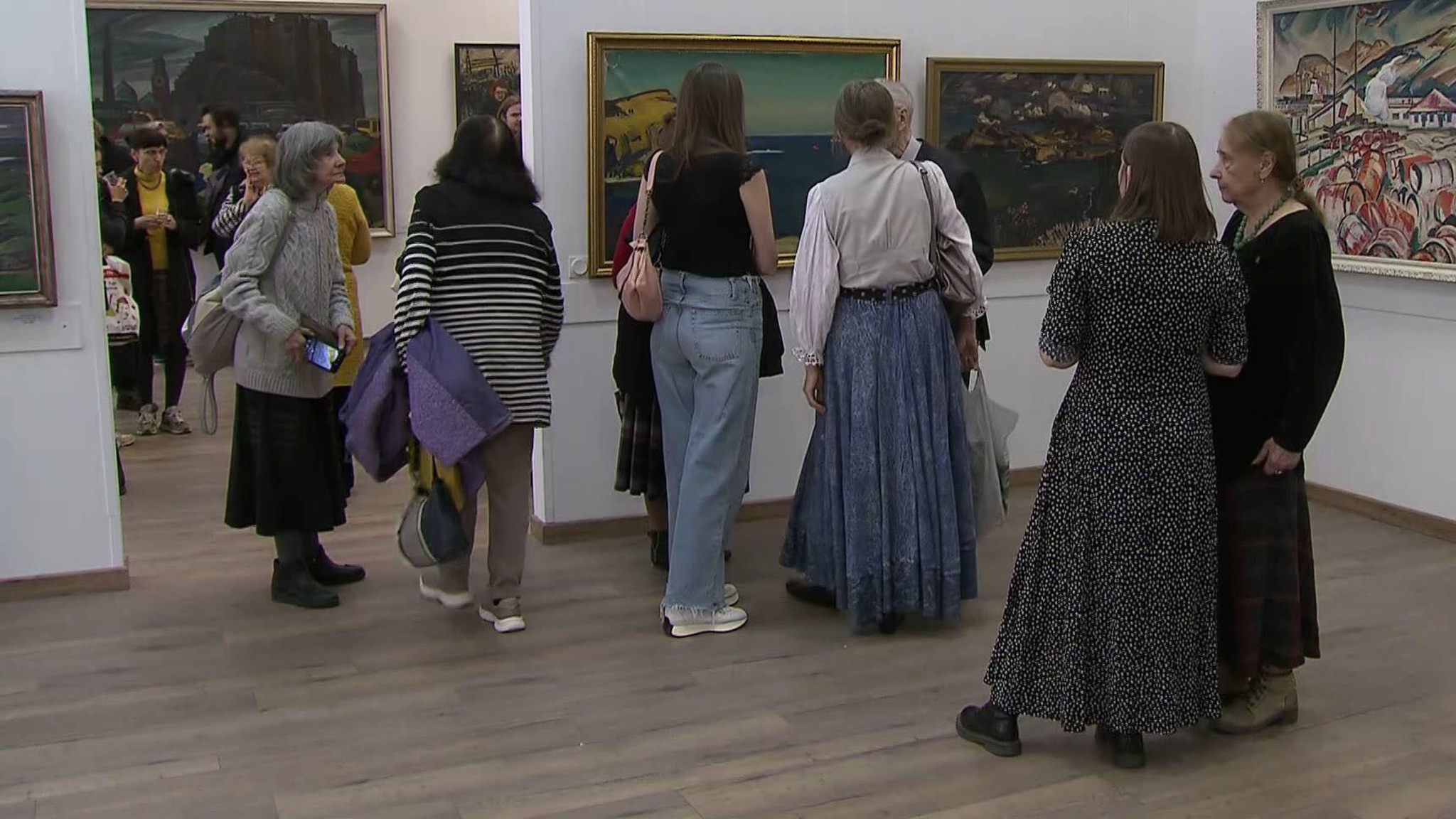 Выставка "Олег Лошаков – художник и педагог" открылась в залах МСХ