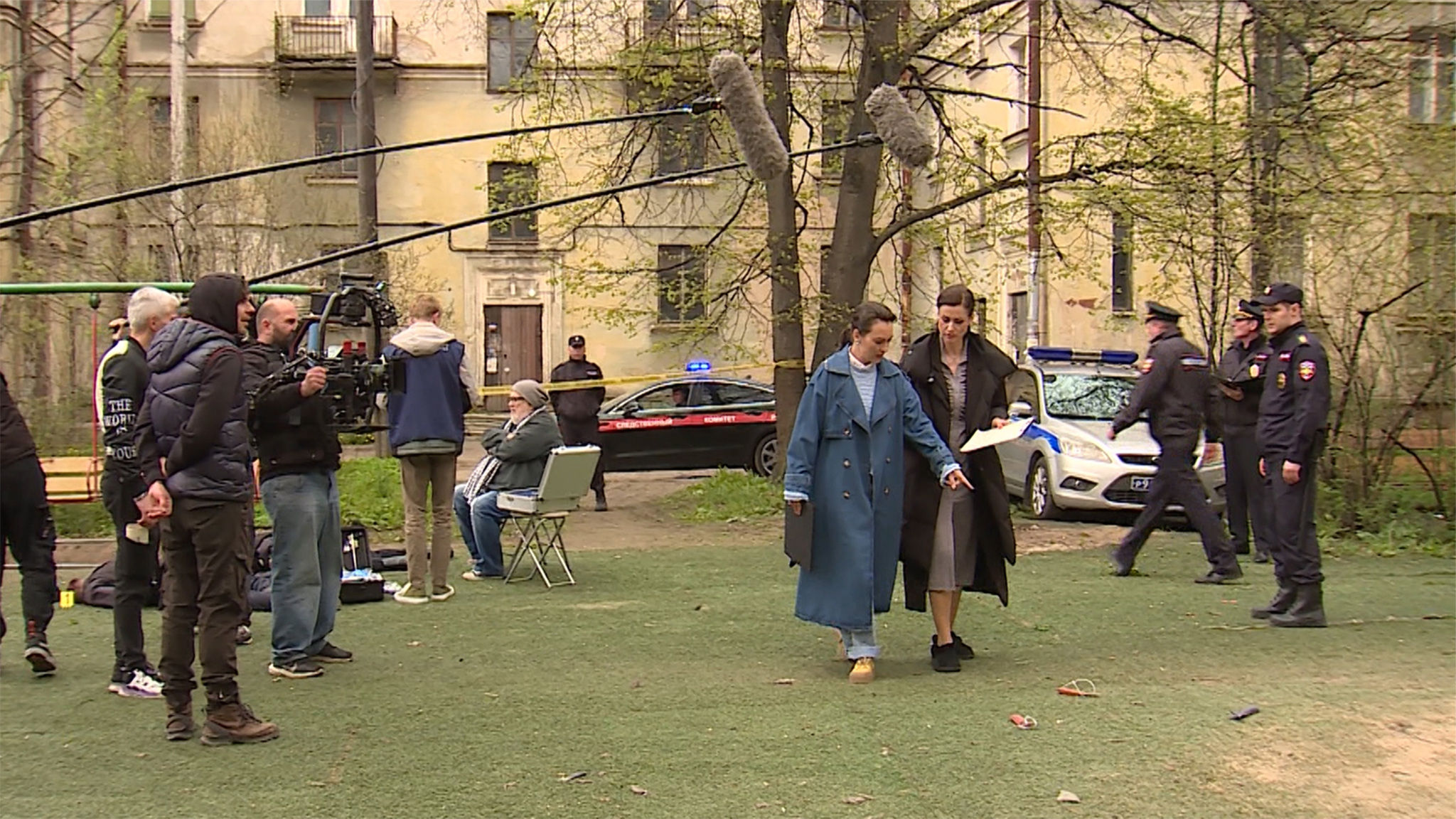 В Петербурге снимают 25-й сезон сериала "Тайны следствия"