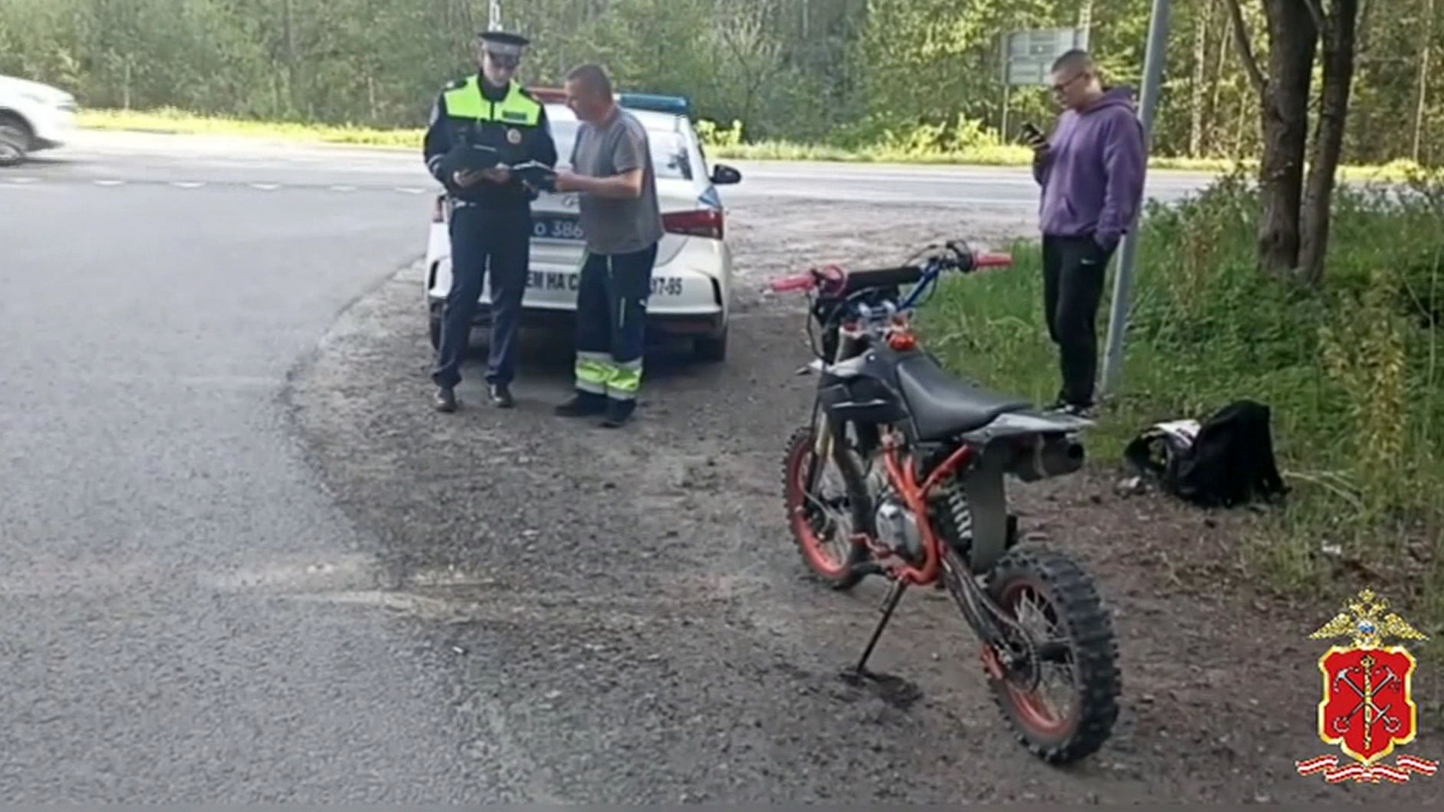 В Петербурге инспекторы ГИБДД провели масштабный рейд по мотоциклам