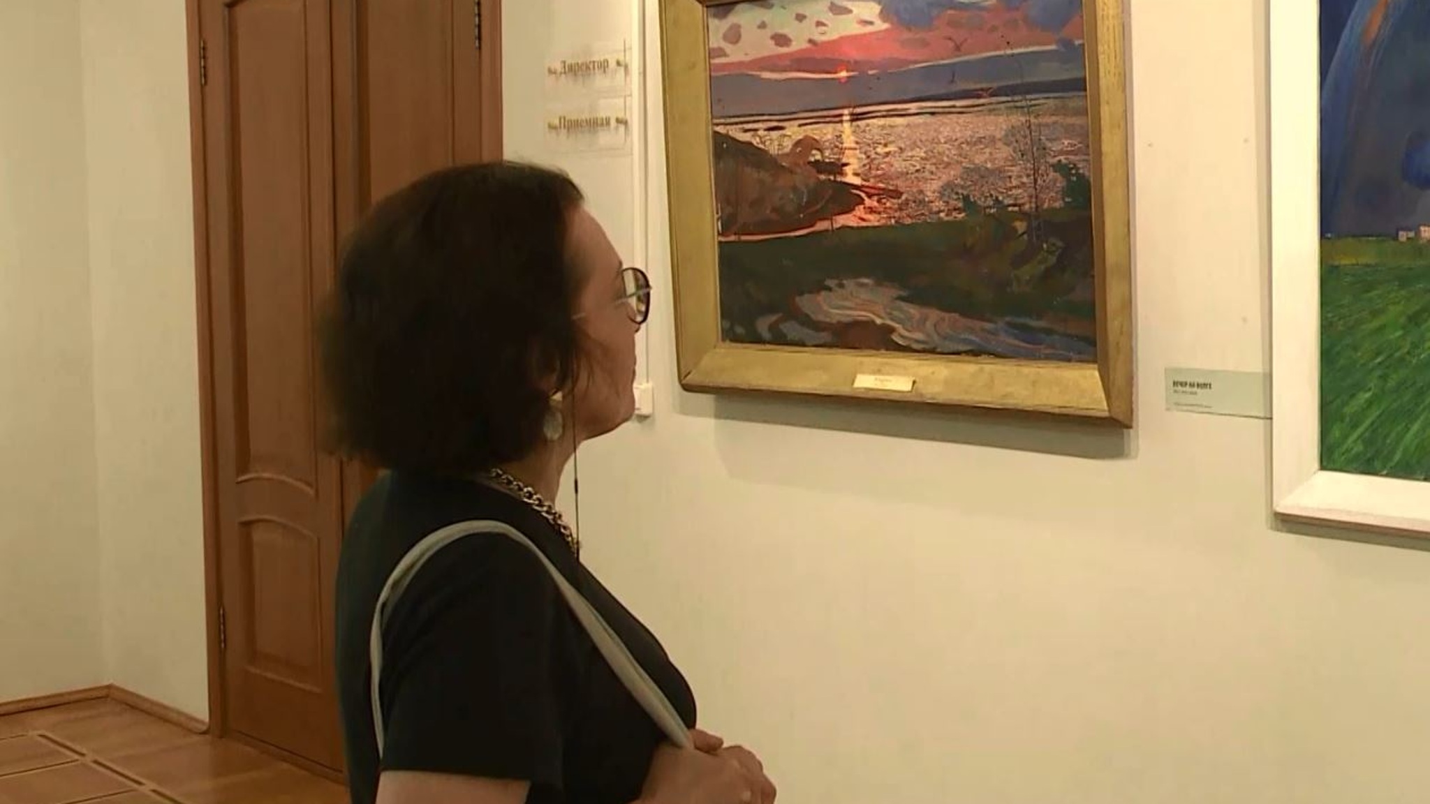Родные пейзажи художника Сергея Подмарёва можно увидеть на выставке в Йошкар-Оле