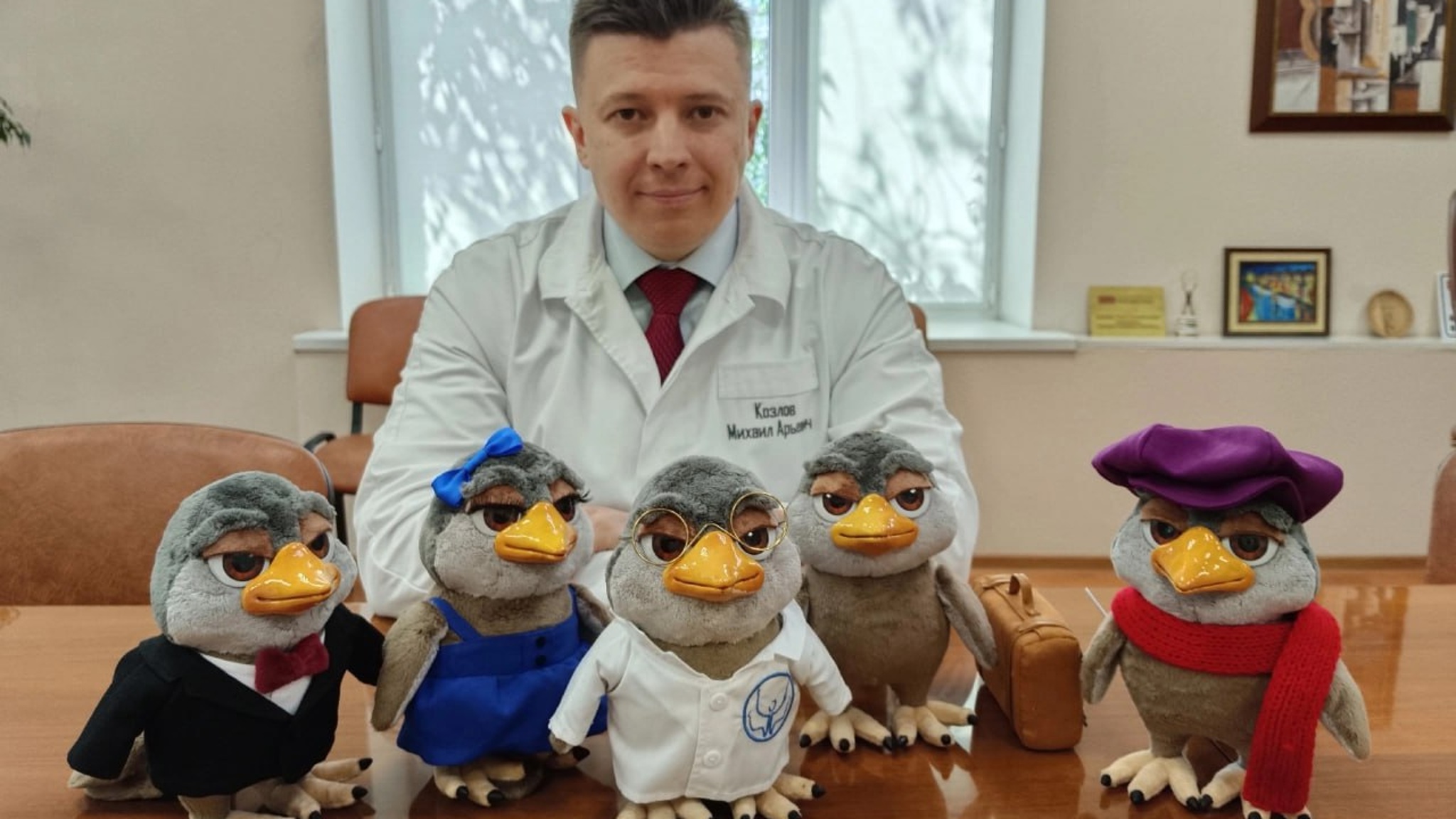 Официальным символом Челябинской областной психоневрологической больницы №1 стала кукуха