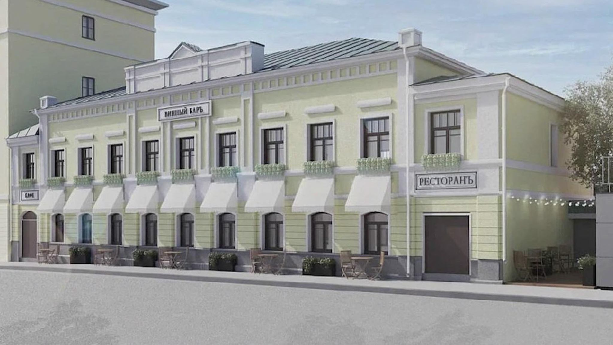 Заканчивается реконструкция Дома Тарасова во Владимире