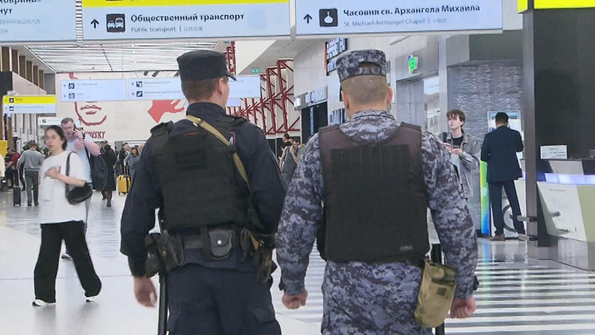 Как налажена работа полицейских в Шереметьеве