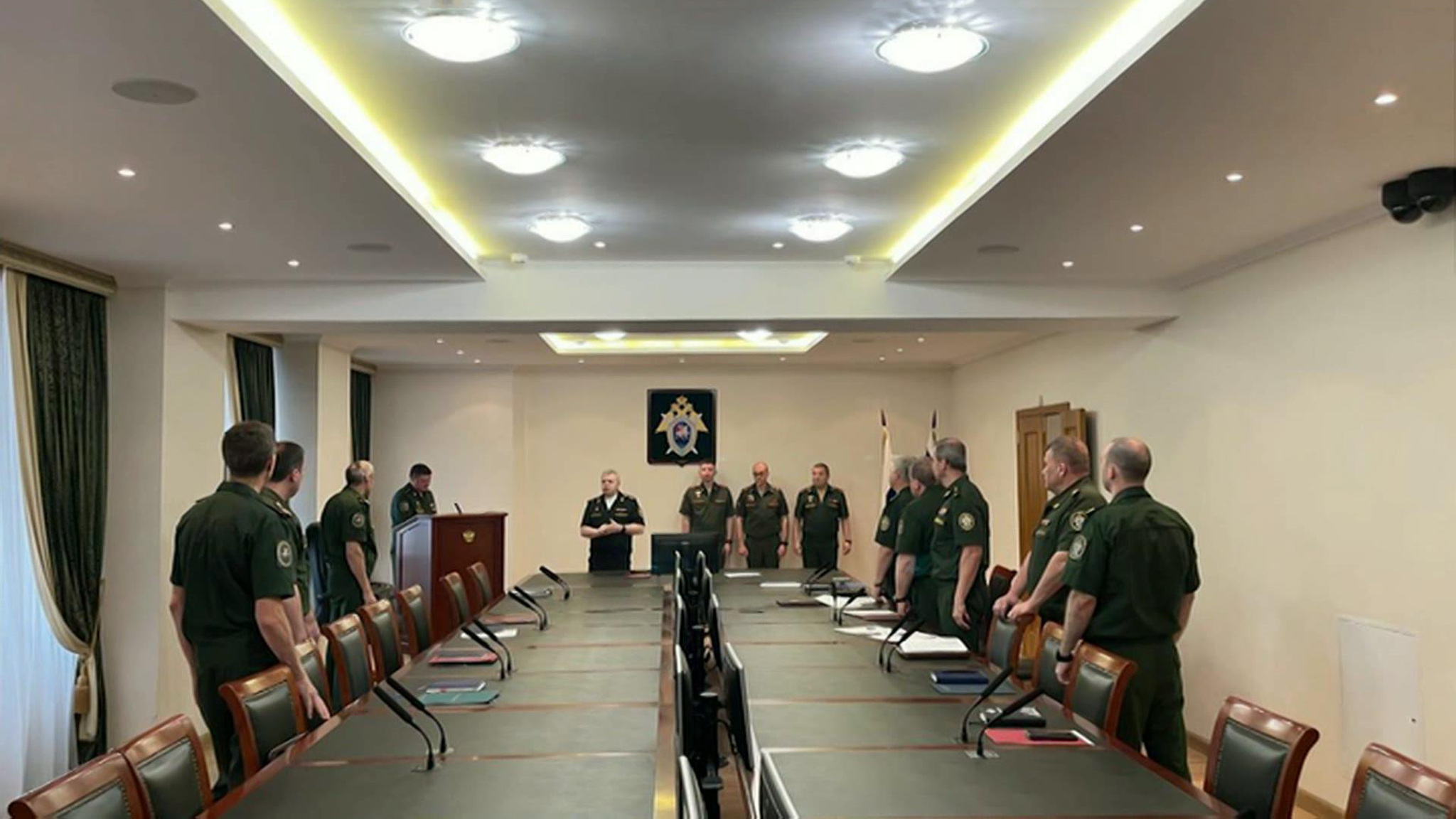 Сотрудники ГВСУ Следственного комитета повышены в званиях