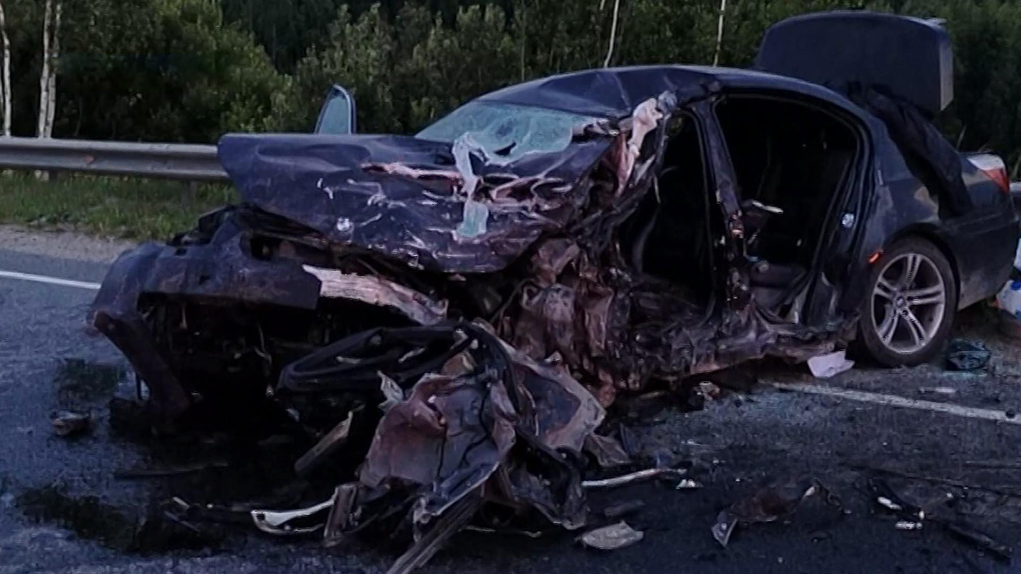 Дело завели после ДТП с участием автомобиля и микроавтобуса в Подмосковье