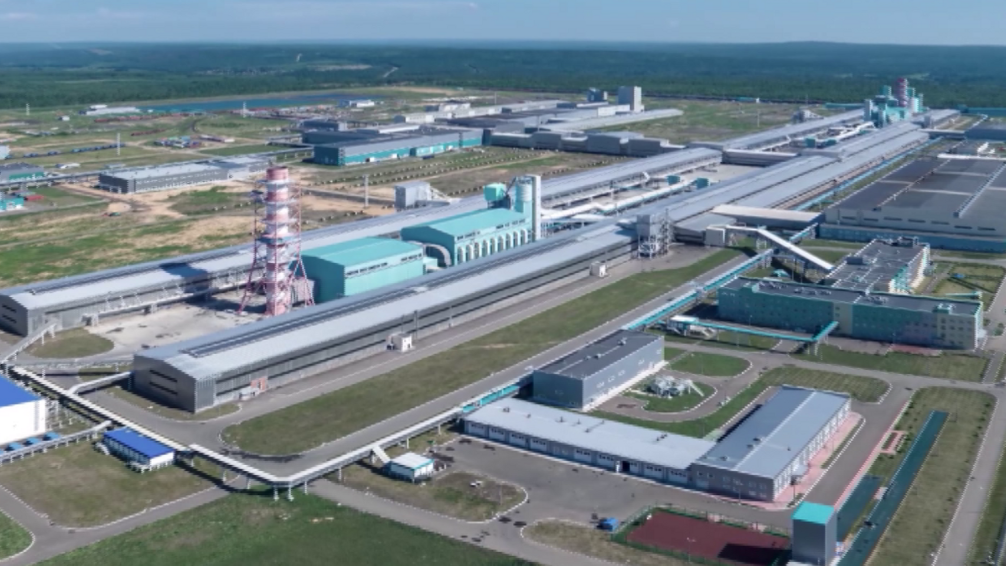 Красноярский алюминиевый завод продолжает экологическую модернизацию