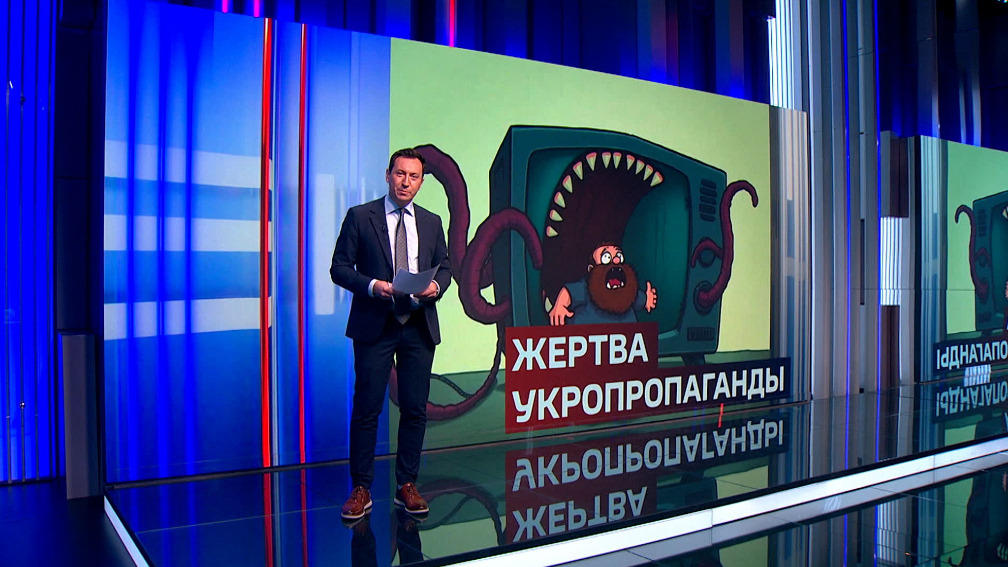 Киевский пропагандист не смог избежать принудительной мобилизации