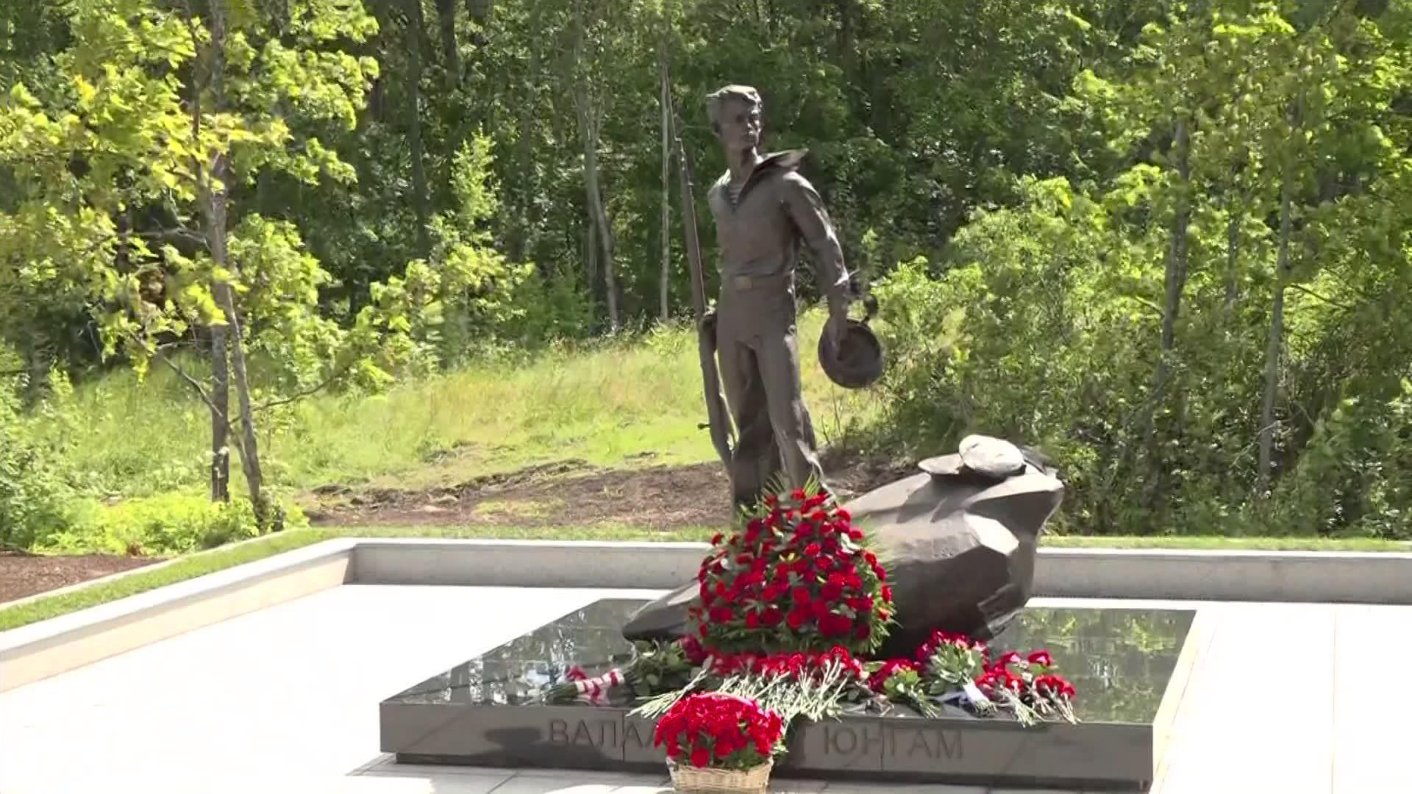 На Валааме увековечили подвиг юнг