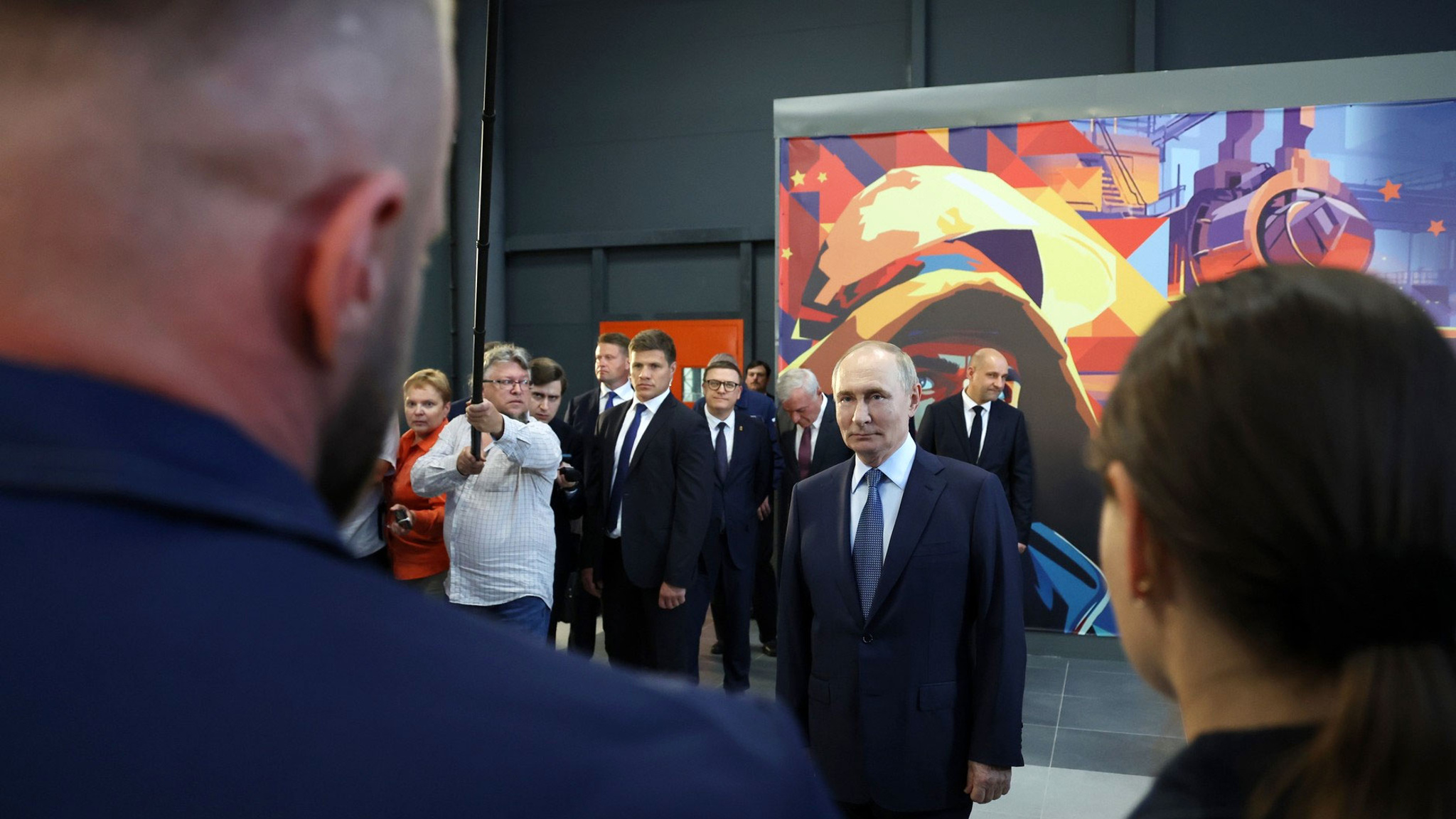 Путин посетил Челябинскую область
