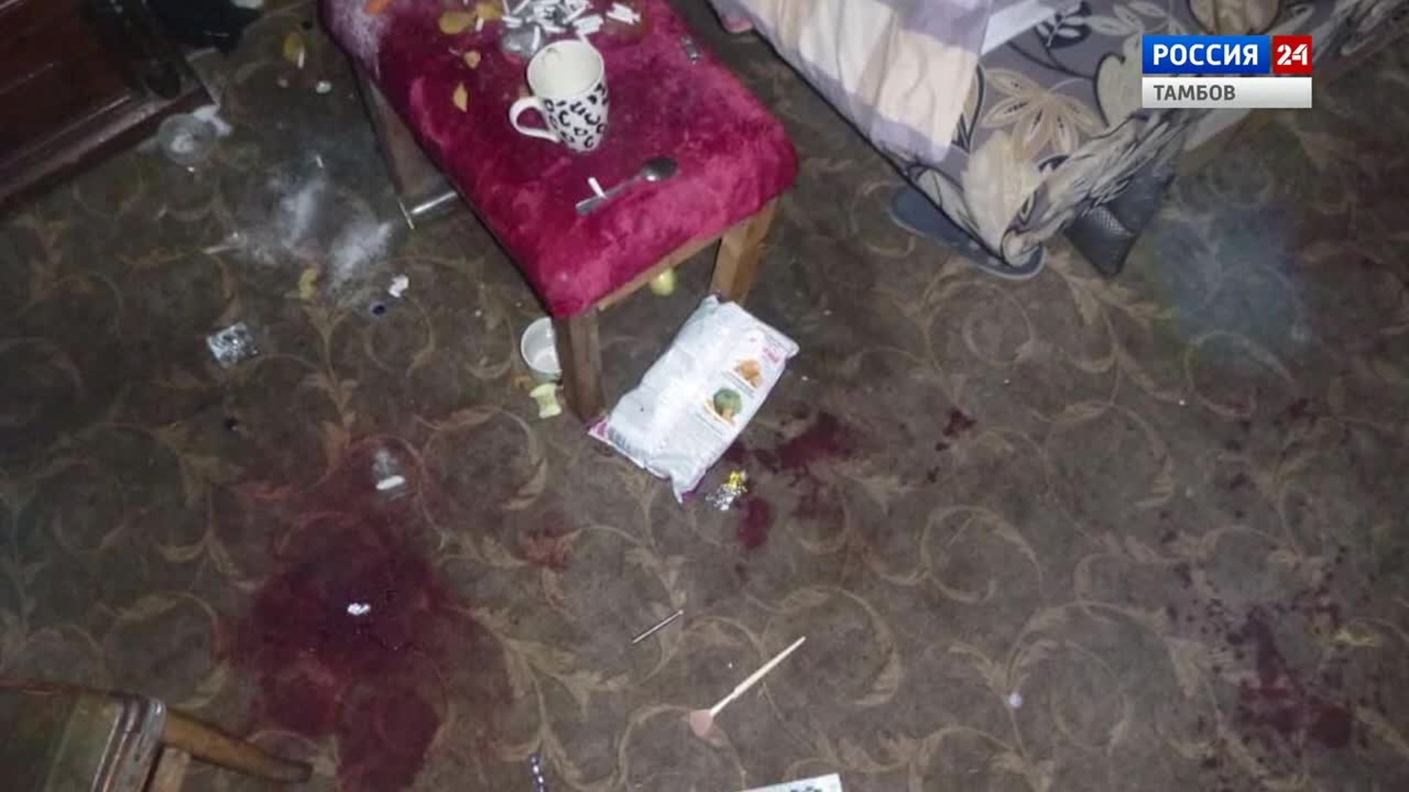 В Мичуринском округе тёща порезала зятя