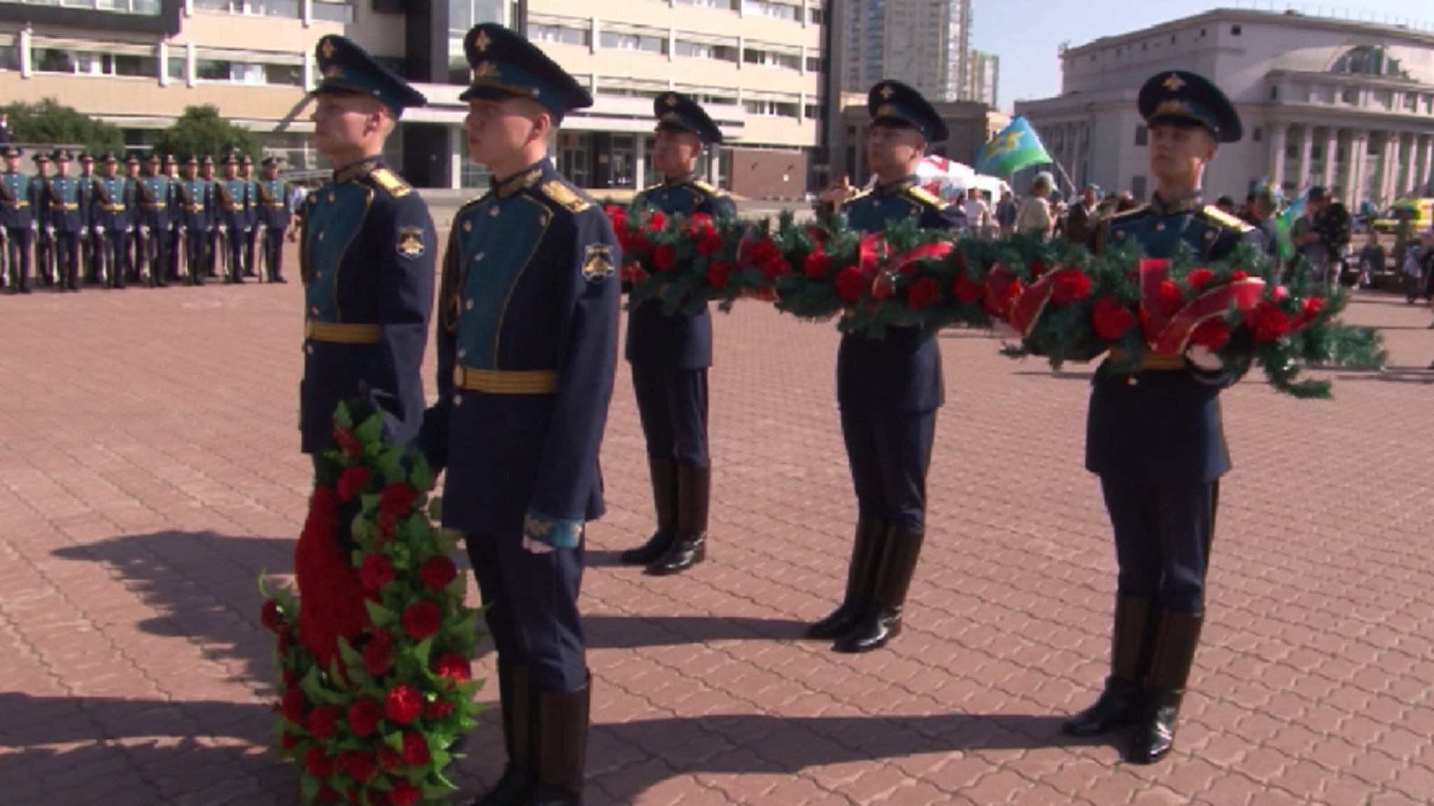 Уральские десантники отметили юбилей ВДВ
