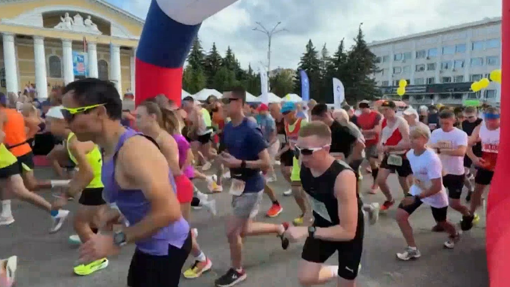 Более 500 участников собрал 41-й Йошкар-Олинский полумарафон