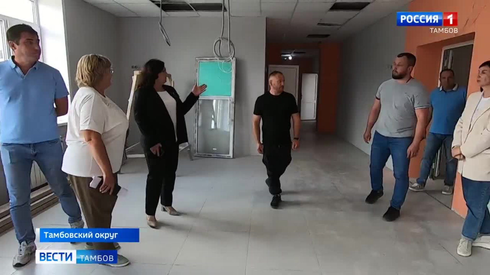Галина Шеманаева проверила ход капремонта в школах Притамбовья