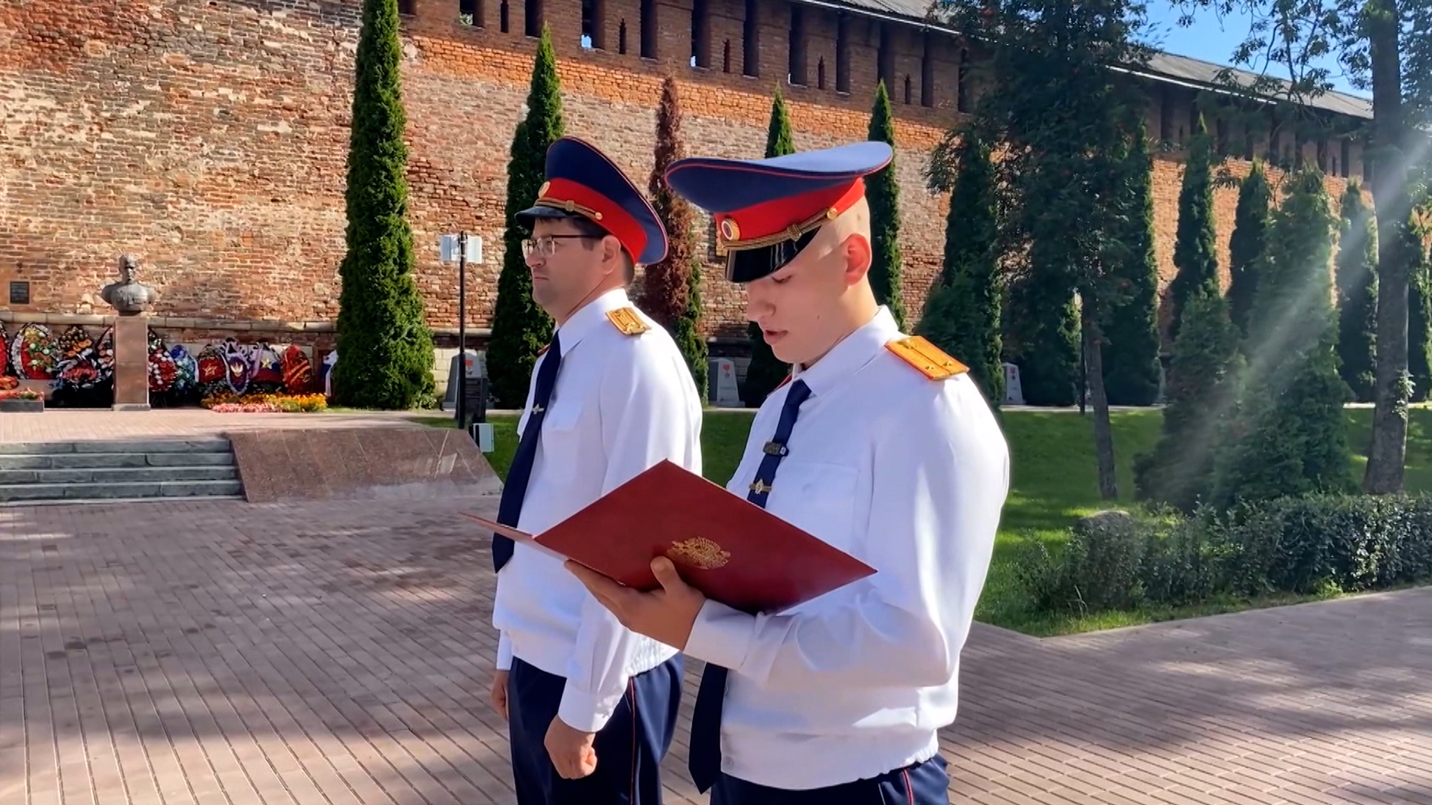 Выпускники Московской академии Следственного комитета приняли присягу