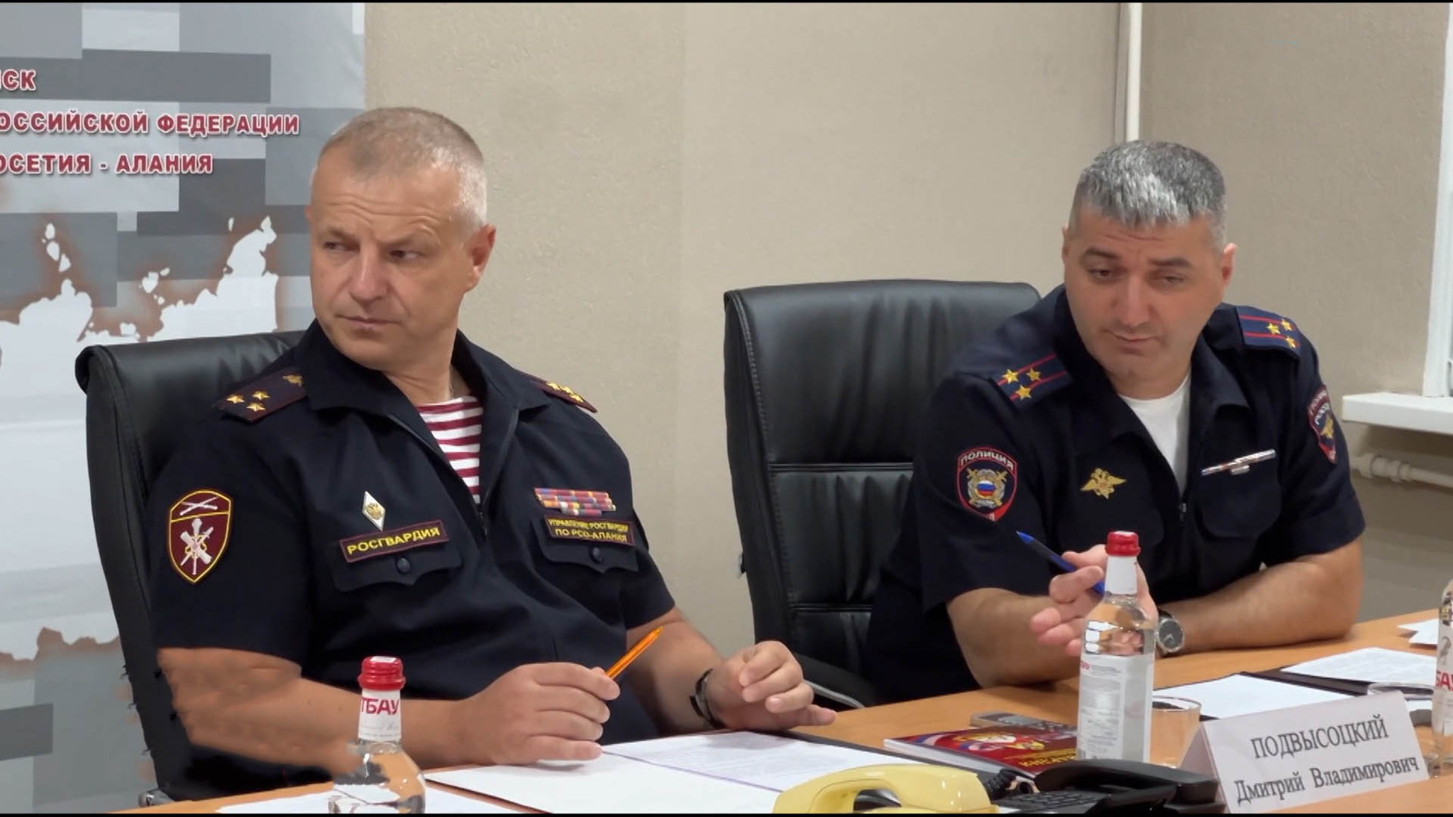 Барад хъахъхъæныныл æмæ æдасдзинадыл ныхас цыд Уæрæсейы гвардийы Управленийы æмбырды
