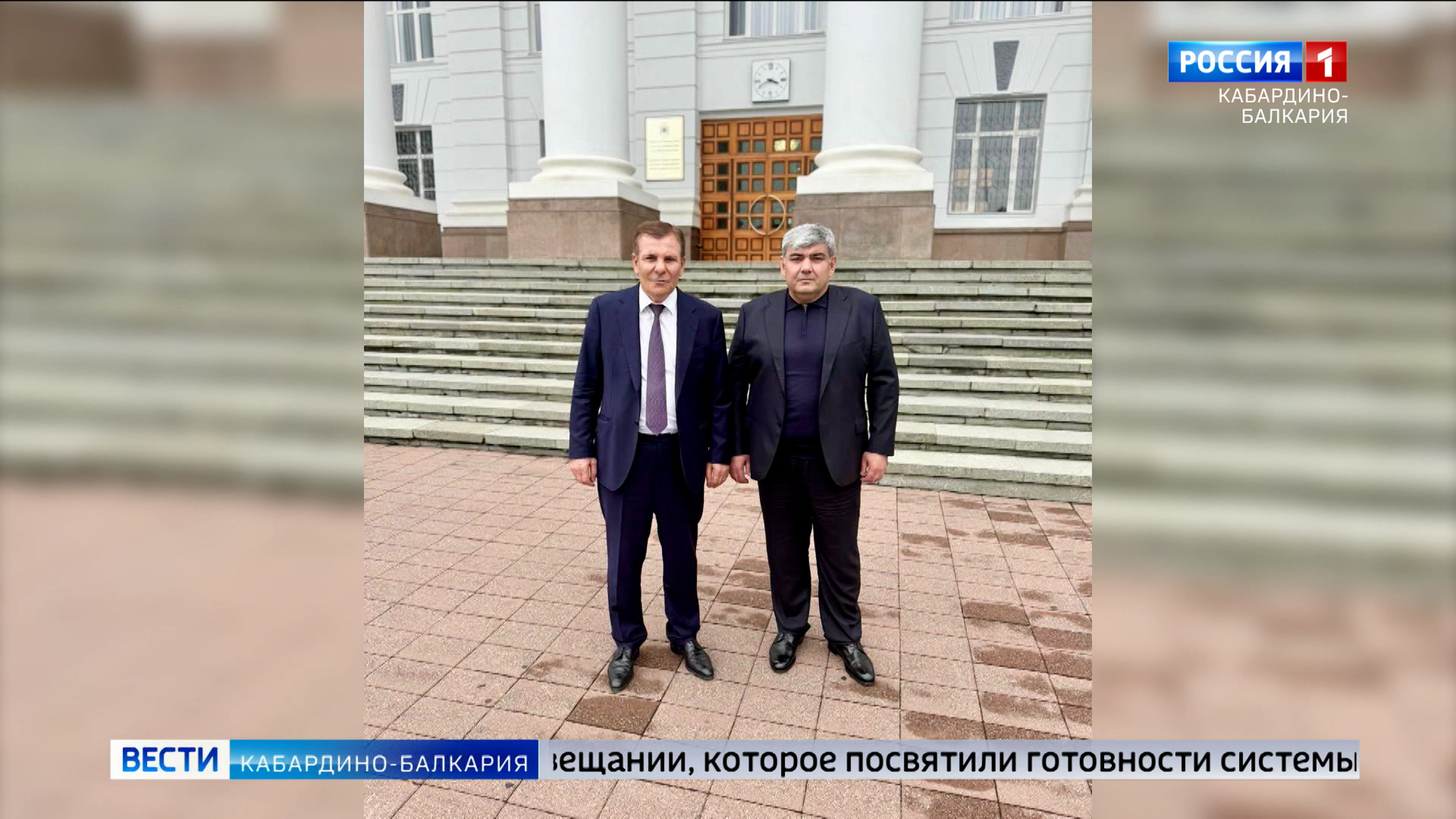 Казбек Коков провел рабочую встречу с сенатором России от КБР Арсеном Каноковым