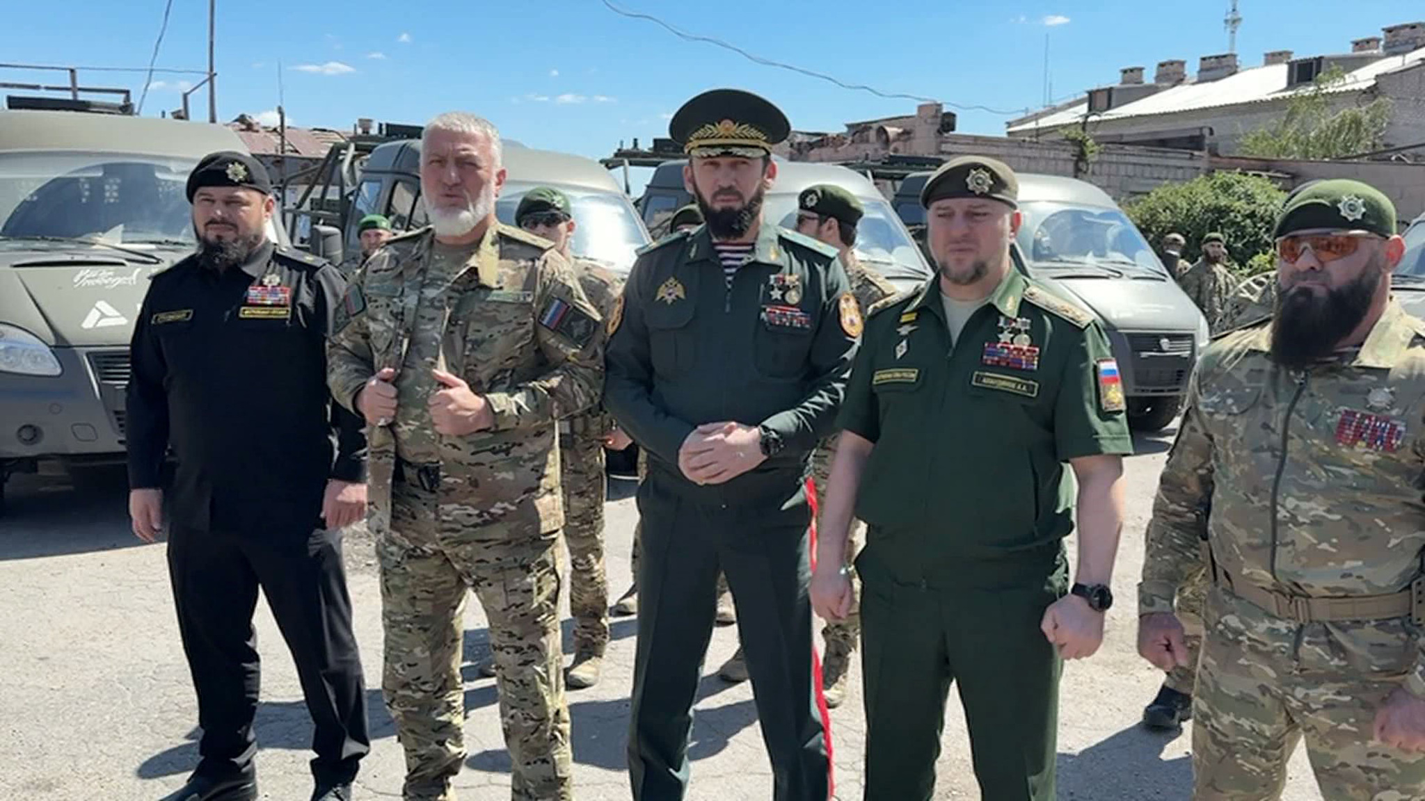Чеченская делегация посетила Мариуполь