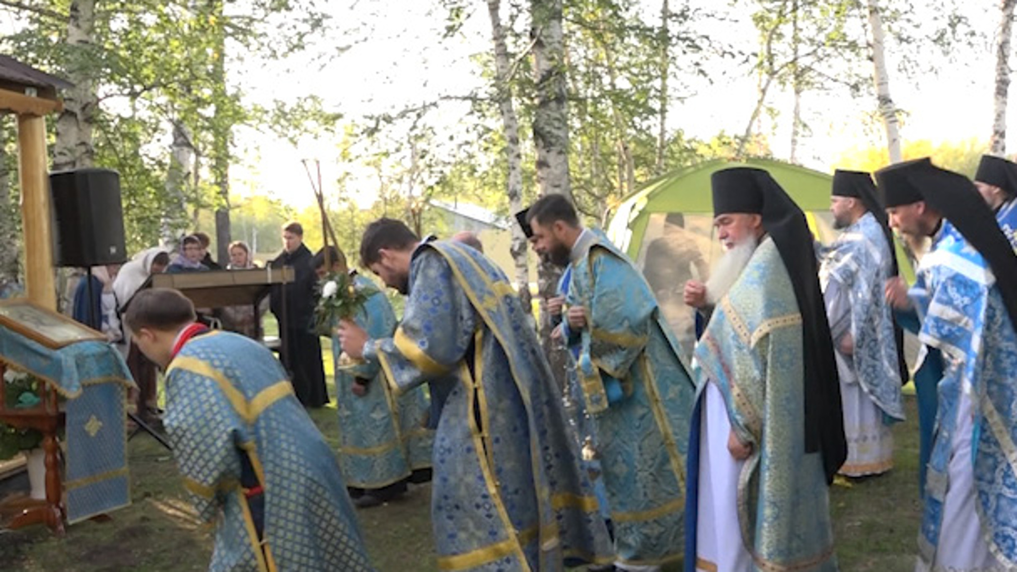 Православные верующие Забайкалья отмечают Успение Пресвятой Богородицы